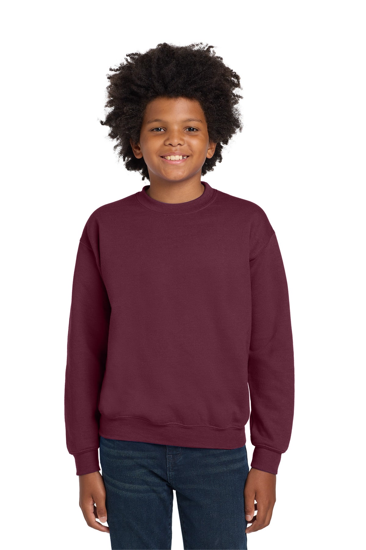 Gildan?? Youth Heavy BlendŸ?? Crewneck Sweatshirt.  18000B