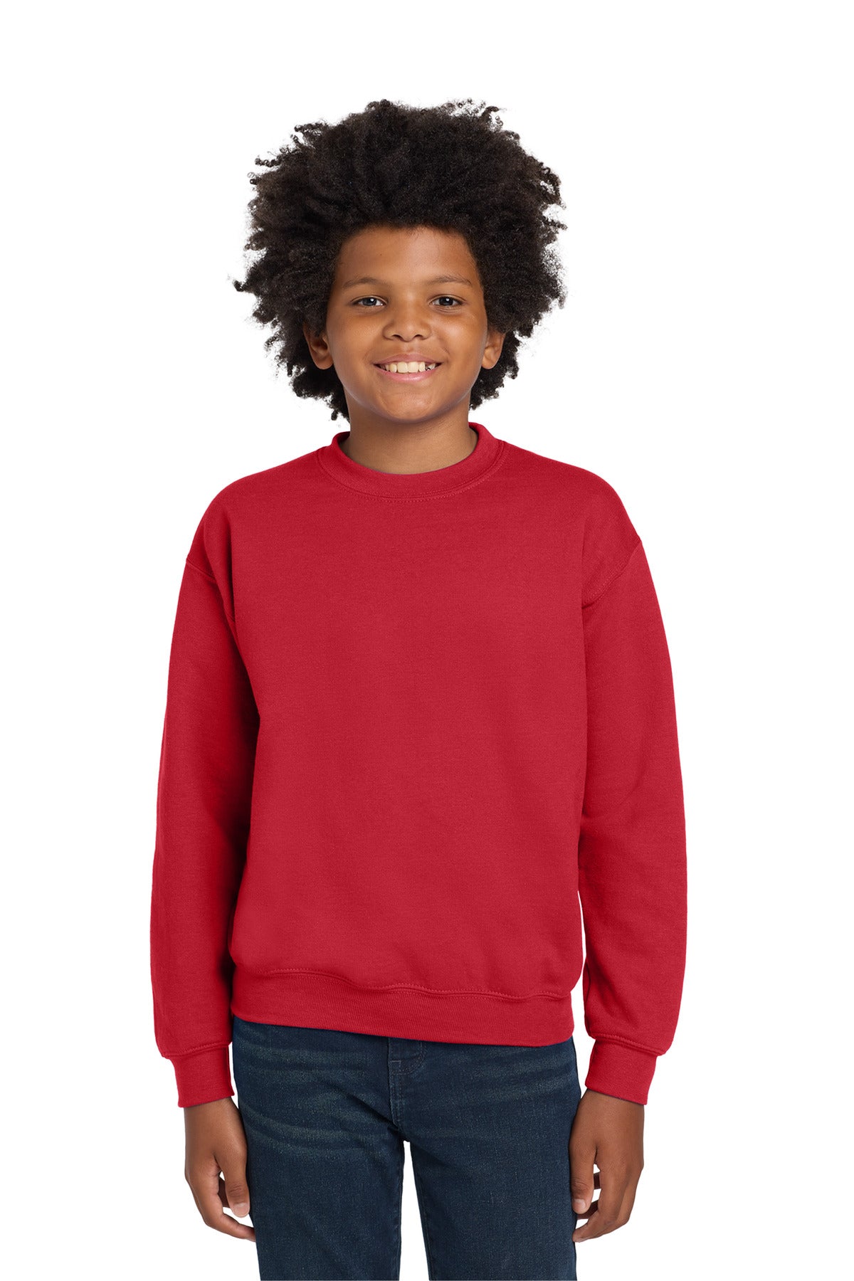 Gildan?? Youth Heavy BlendŸ?? Crewneck Sweatshirt.  18000B