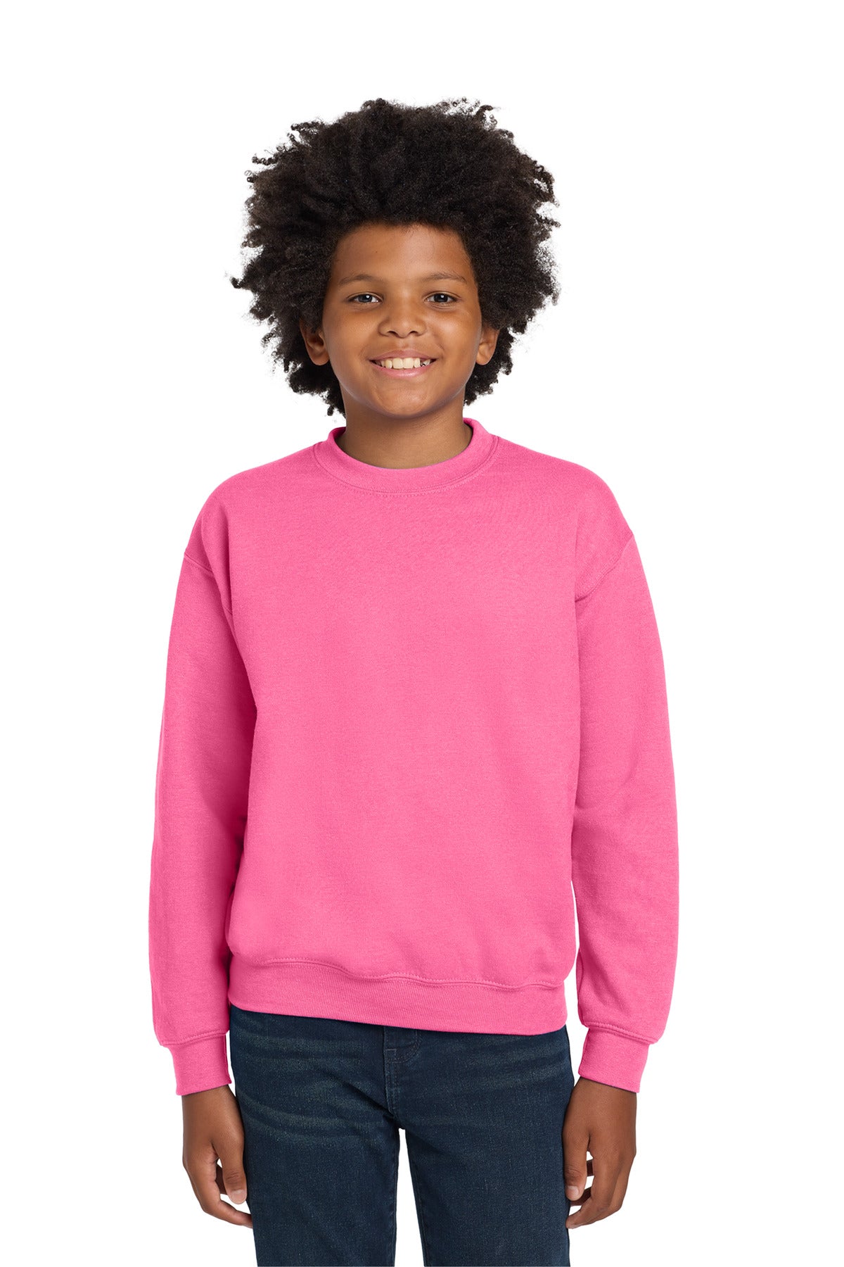 Gildan?? Youth Heavy BlendŸ?? Crewneck Sweatshirt.  18000B