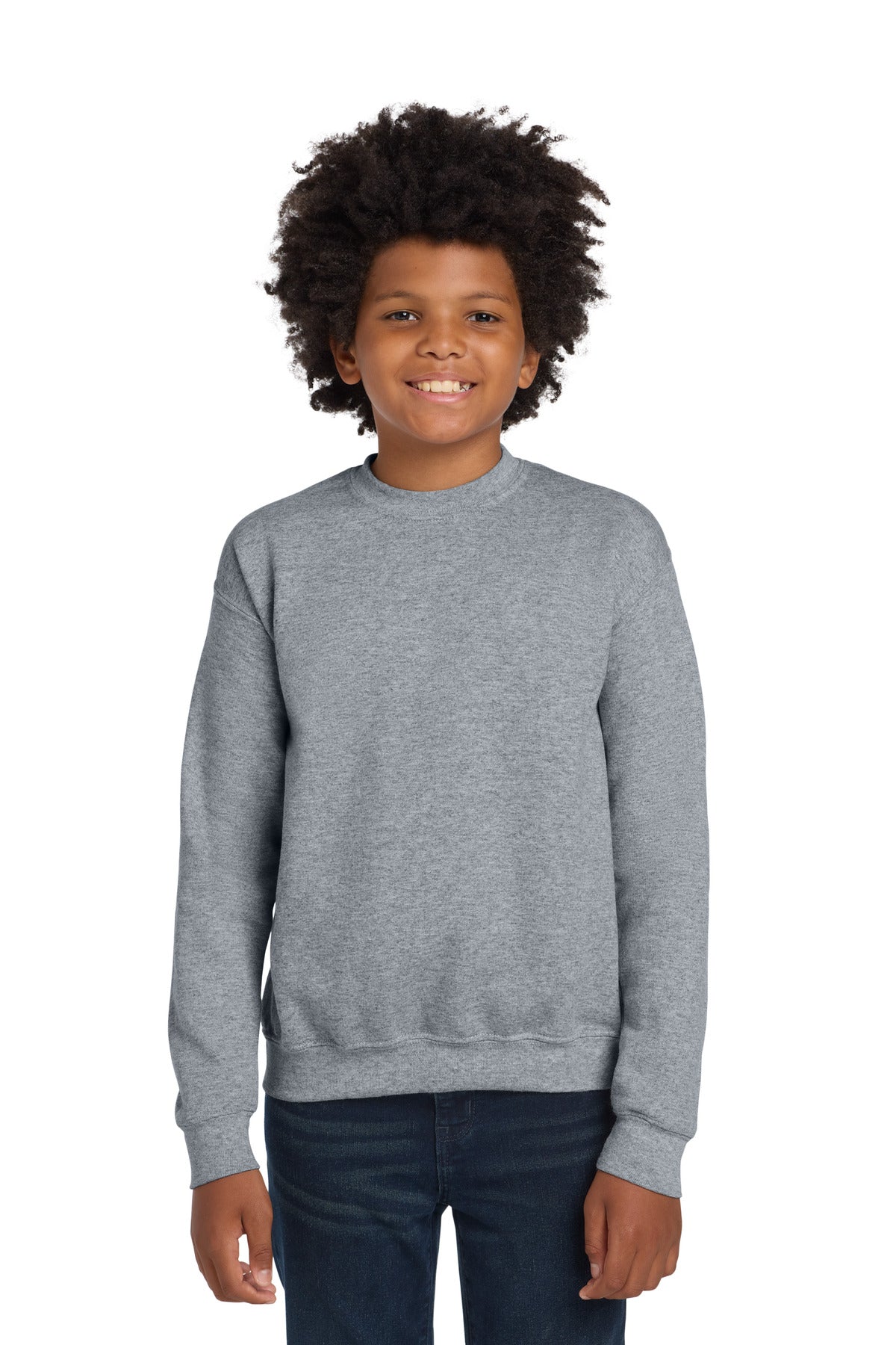 Gildan® Youth Heavy Blend™ Crewneck Sweatshirt.  18000B