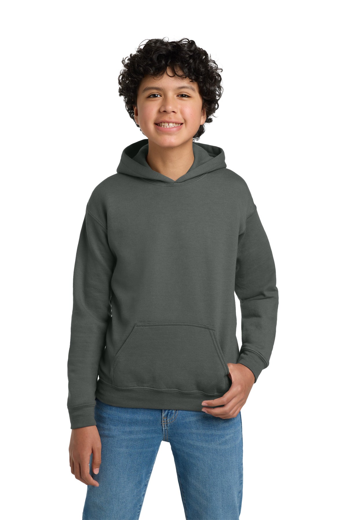 Gildan?? - Youth Heavy BlendŸ?? Hooded Sweatshirt. 18500B