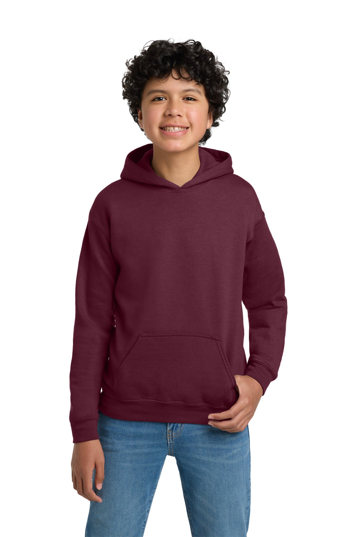Gildan?? - Youth Heavy BlendŸ?? Hooded Sweatshirt. 18500B