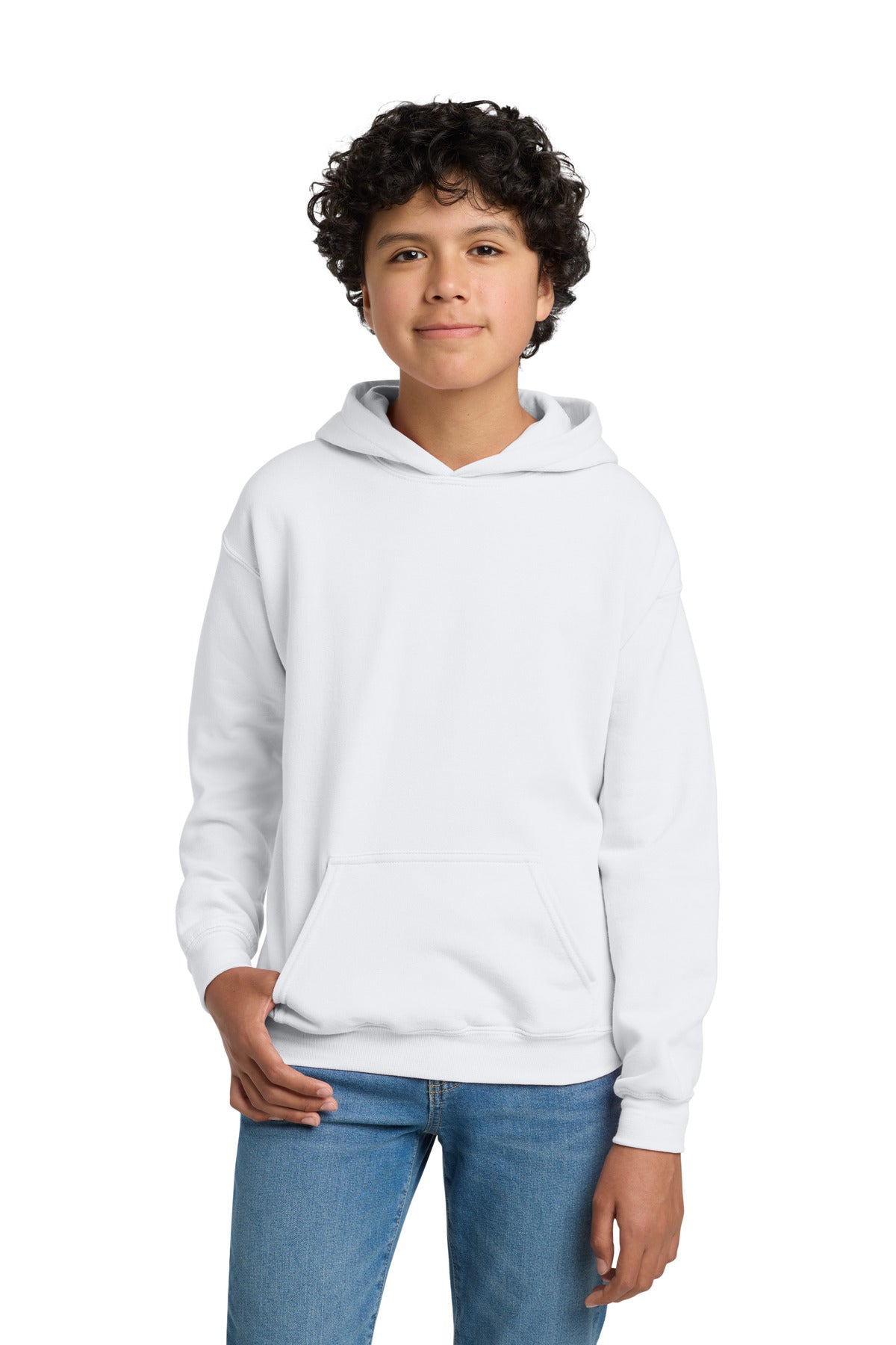 Gildan?? - Youth Heavy BlendŸ?? Hooded Sweatshirt. 18500B