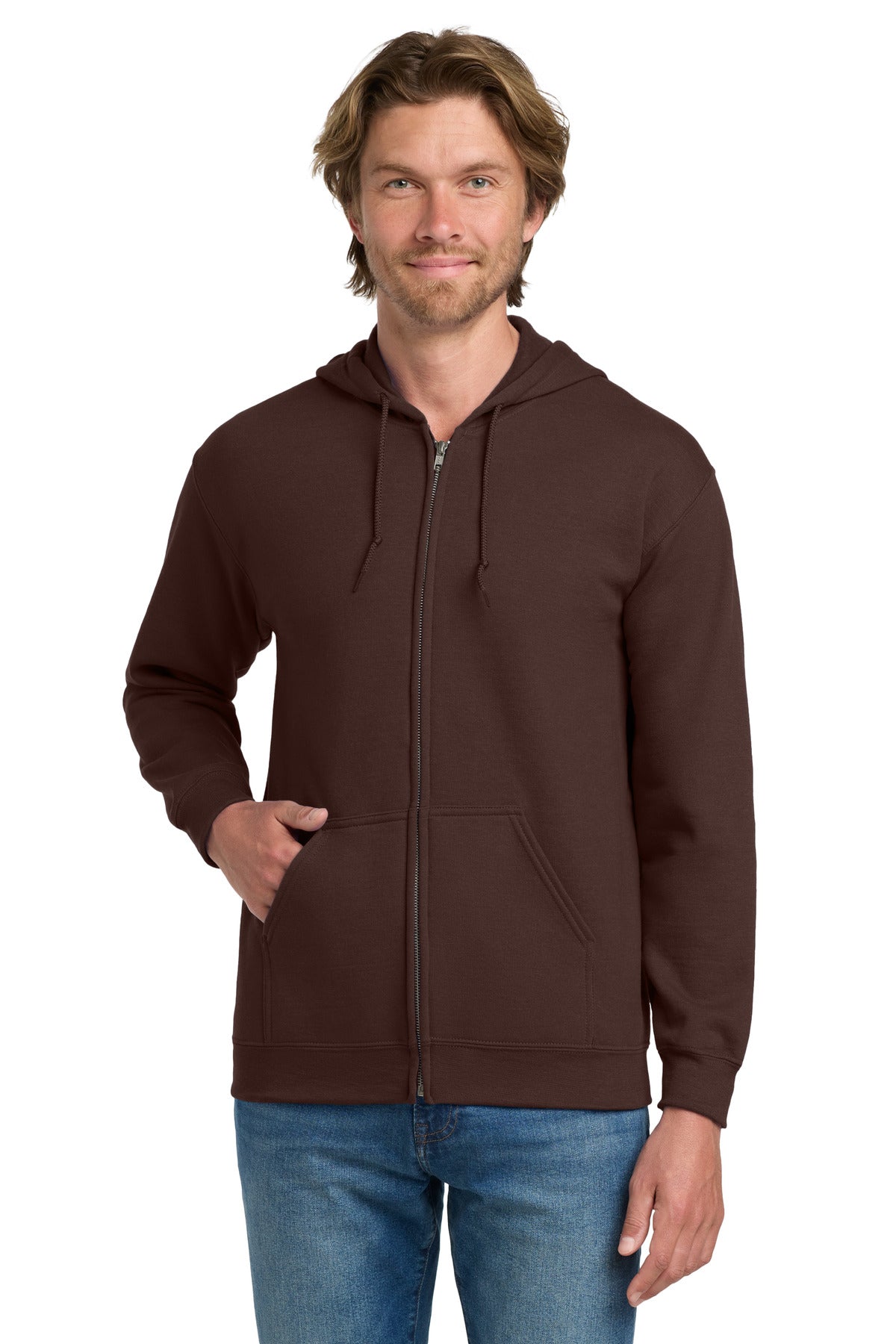 Gildan?? - Heavy BlendŸ?? Full-Zip Hooded Sweatshirt. 18600