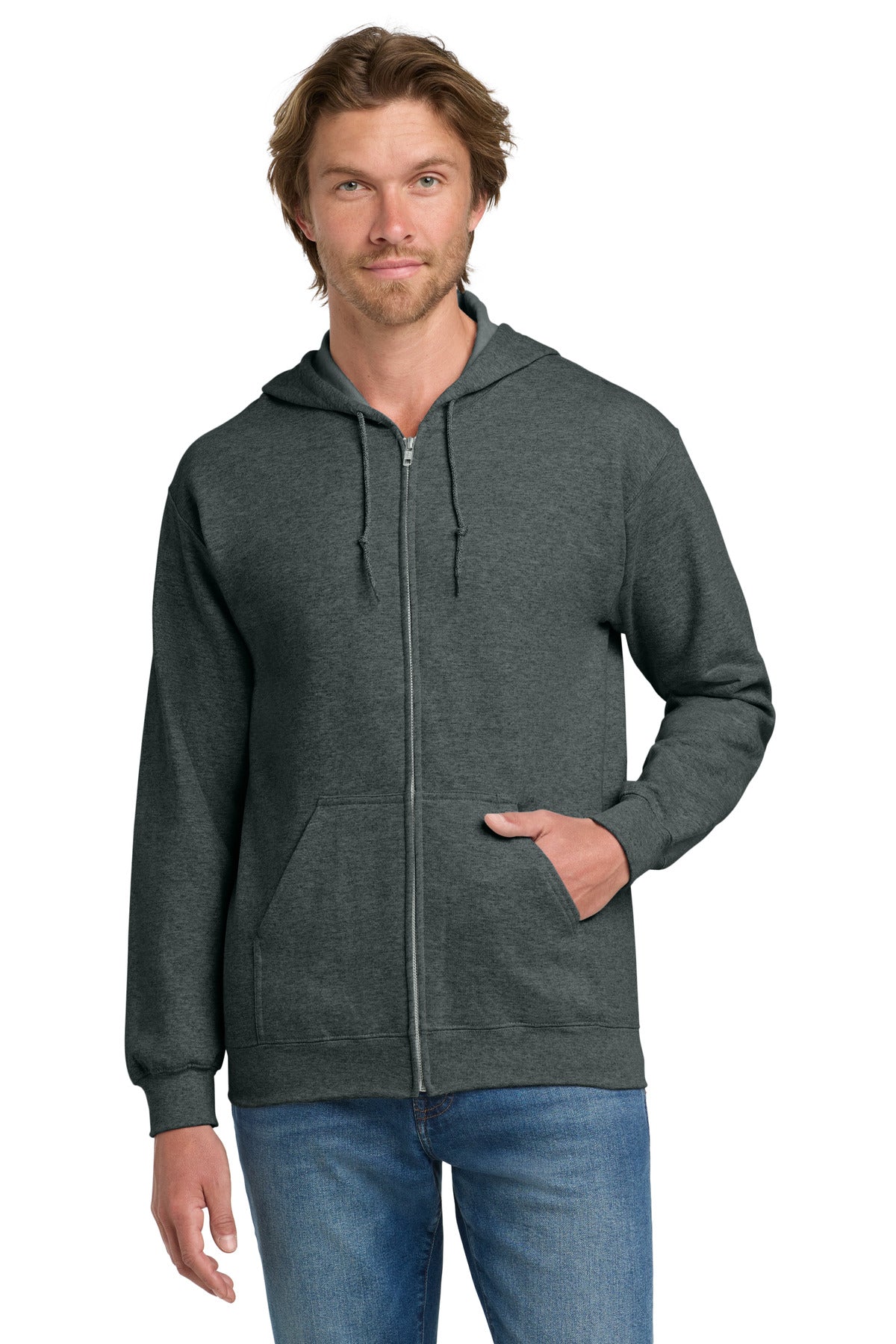 Gildan?? - Heavy BlendŸ?? Full-Zip Hooded Sweatshirt. 18600