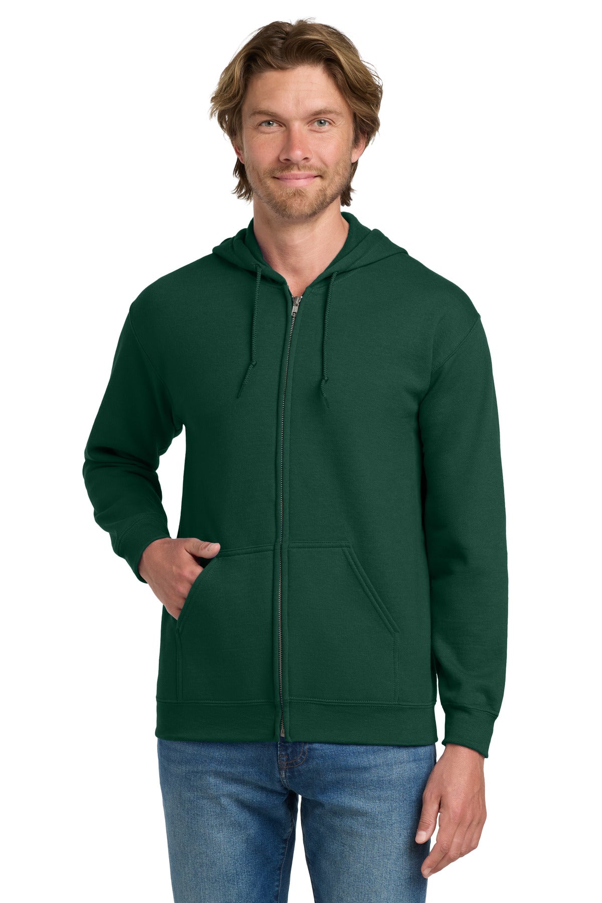 Gildan?? - Heavy BlendŸ?? Full-Zip Hooded Sweatshirt. 18600