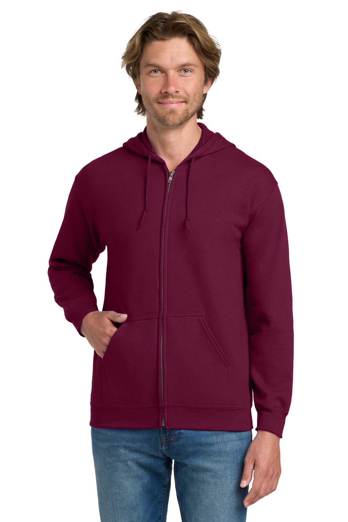 Gildan?? - Heavy BlendŸ?? Full-Zip Hooded Sweatshirt. 18600