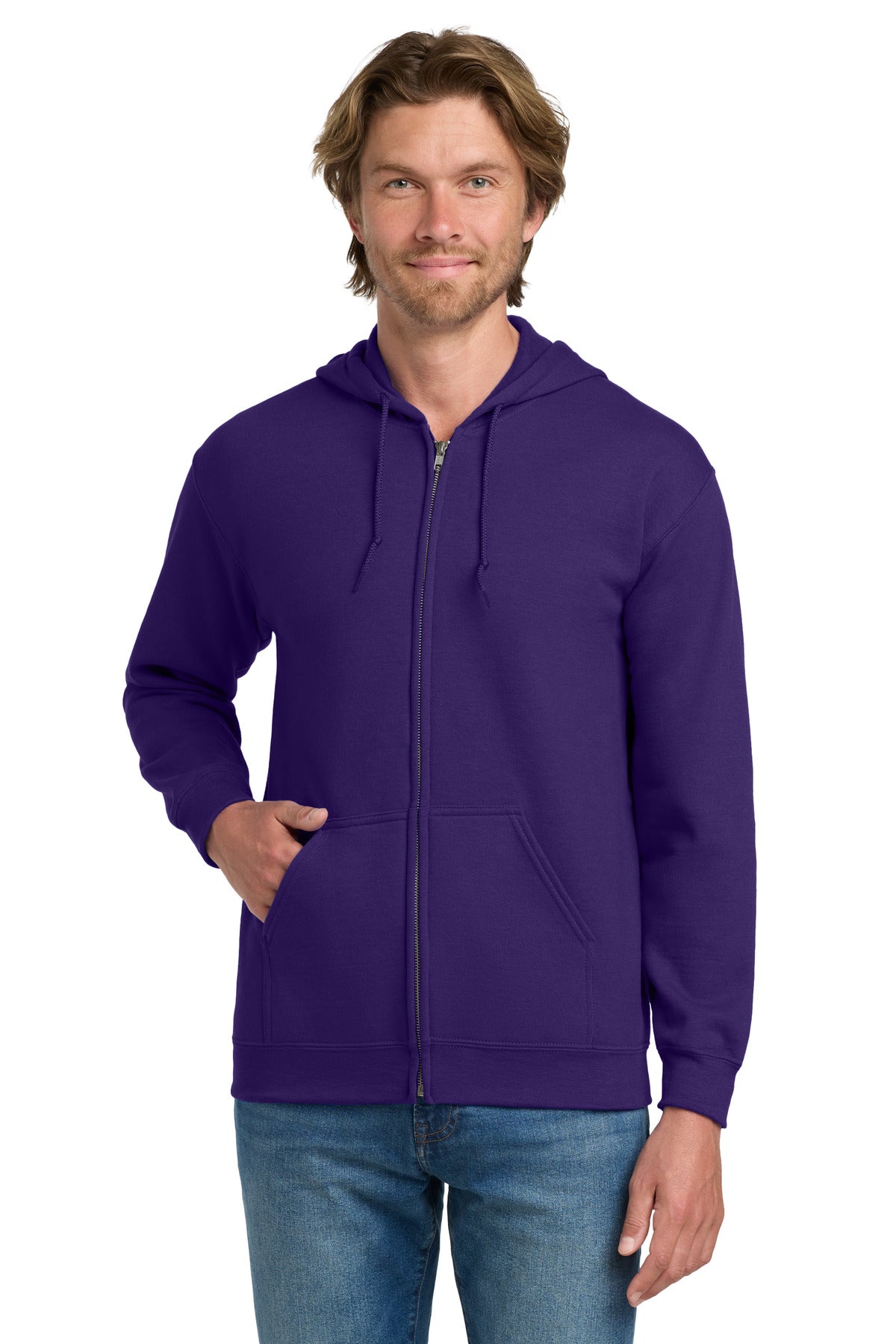 Gildan?? - Heavy BlendŸ?? Full-Zip Hooded Sweatshirt. 18600