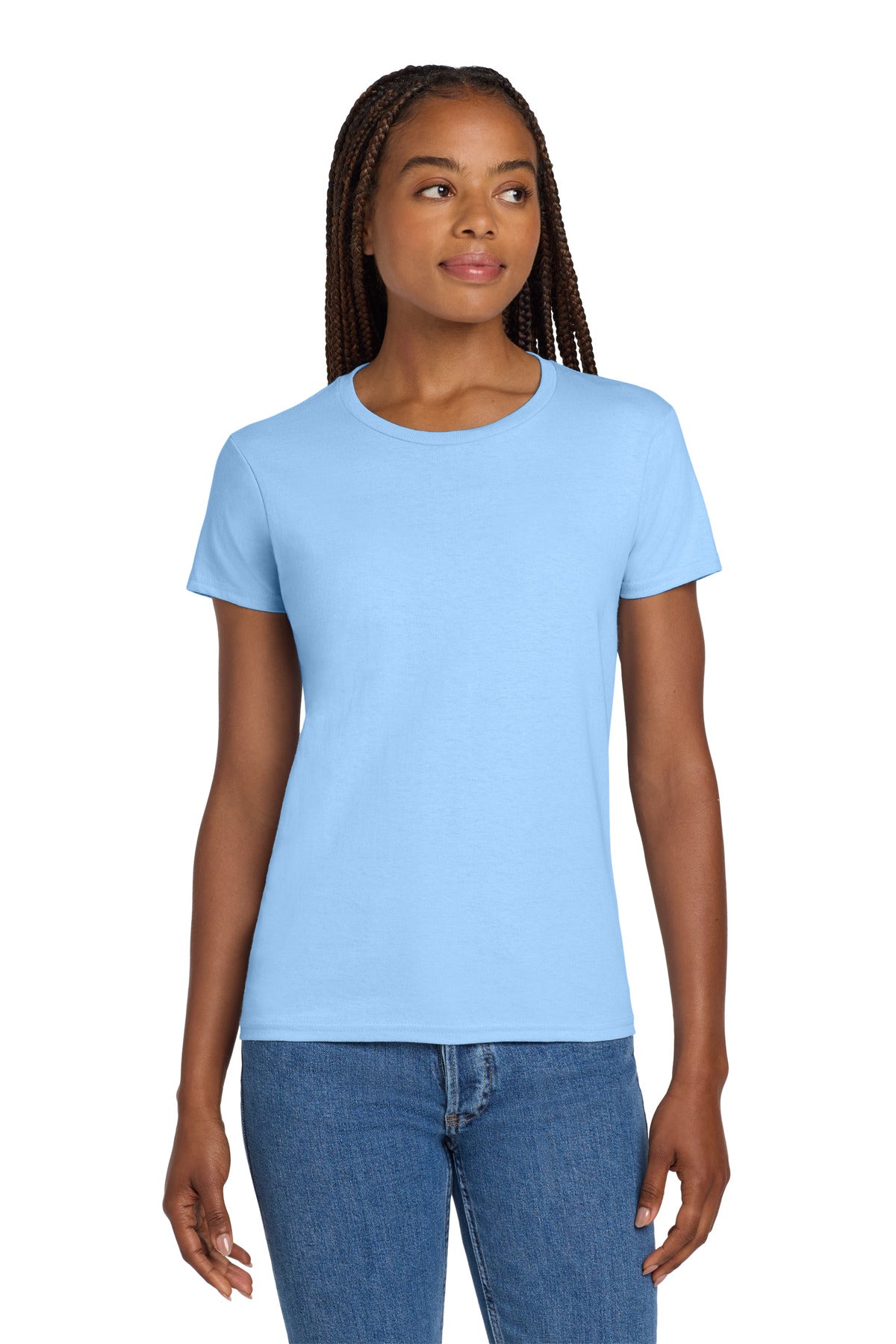 Gildan® Women's Ultra Cotton® 100% US Cotton T-Shirt. 2000L