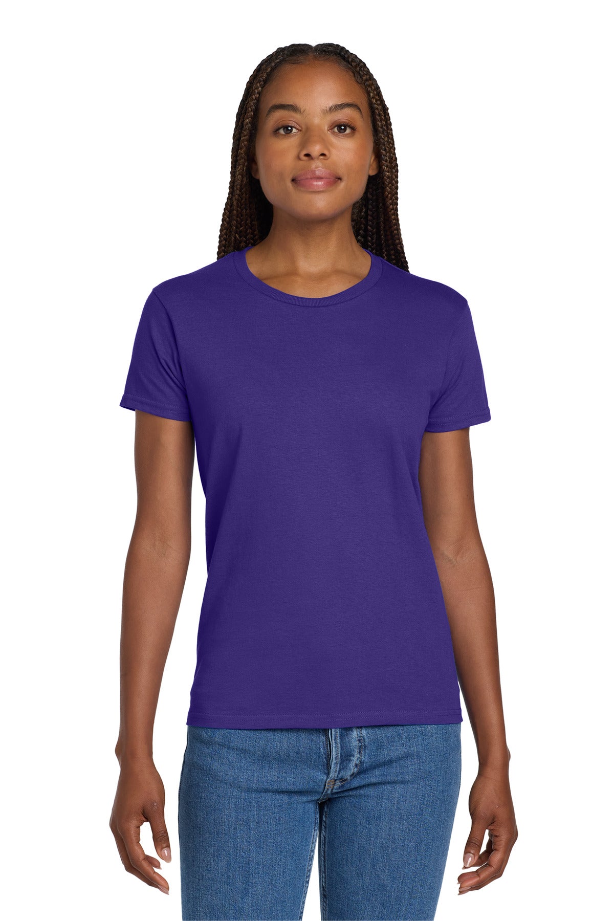 Gildan?? Women's Ultra Cotton?? 100% US Cotton T-Shirt. 2000L