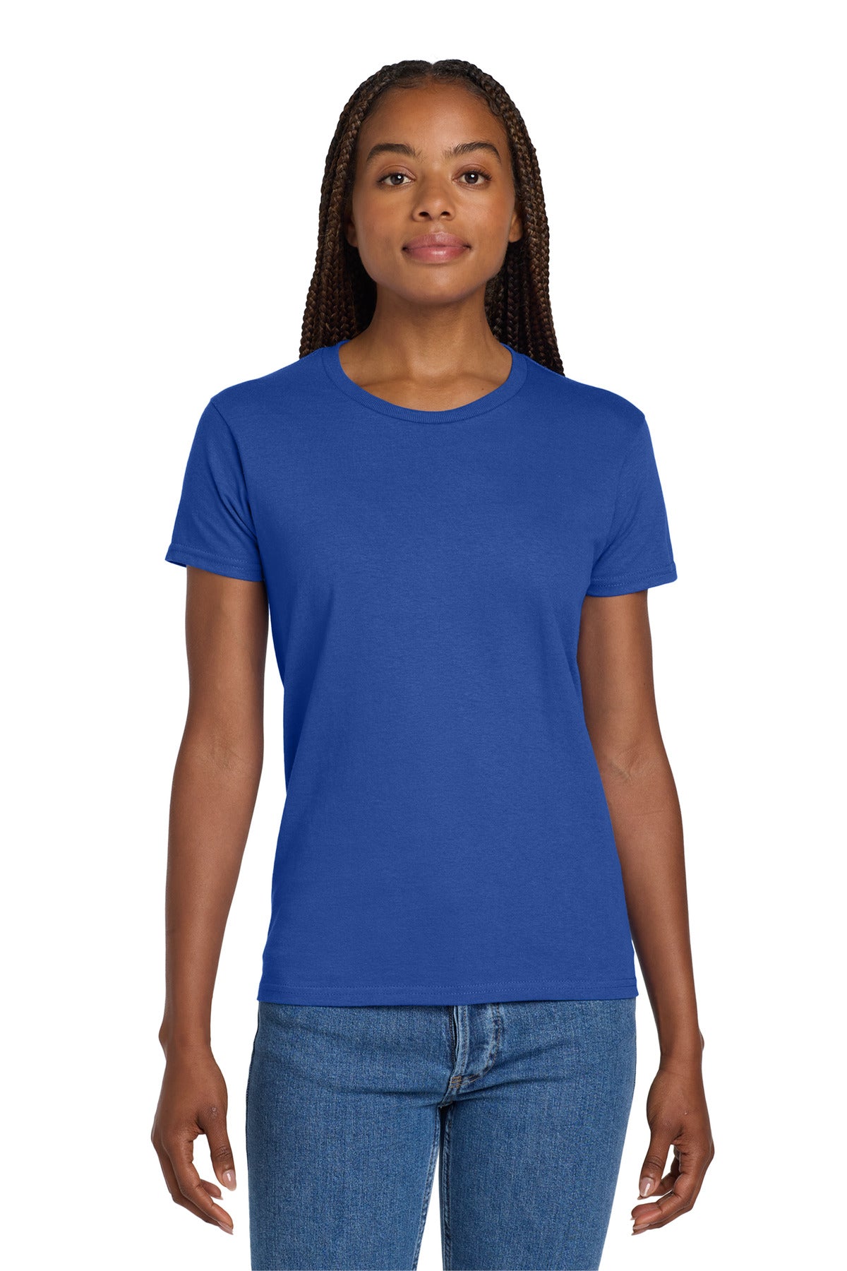 Gildan?? Women's Ultra Cotton?? 100% US Cotton T-Shirt. 2000L