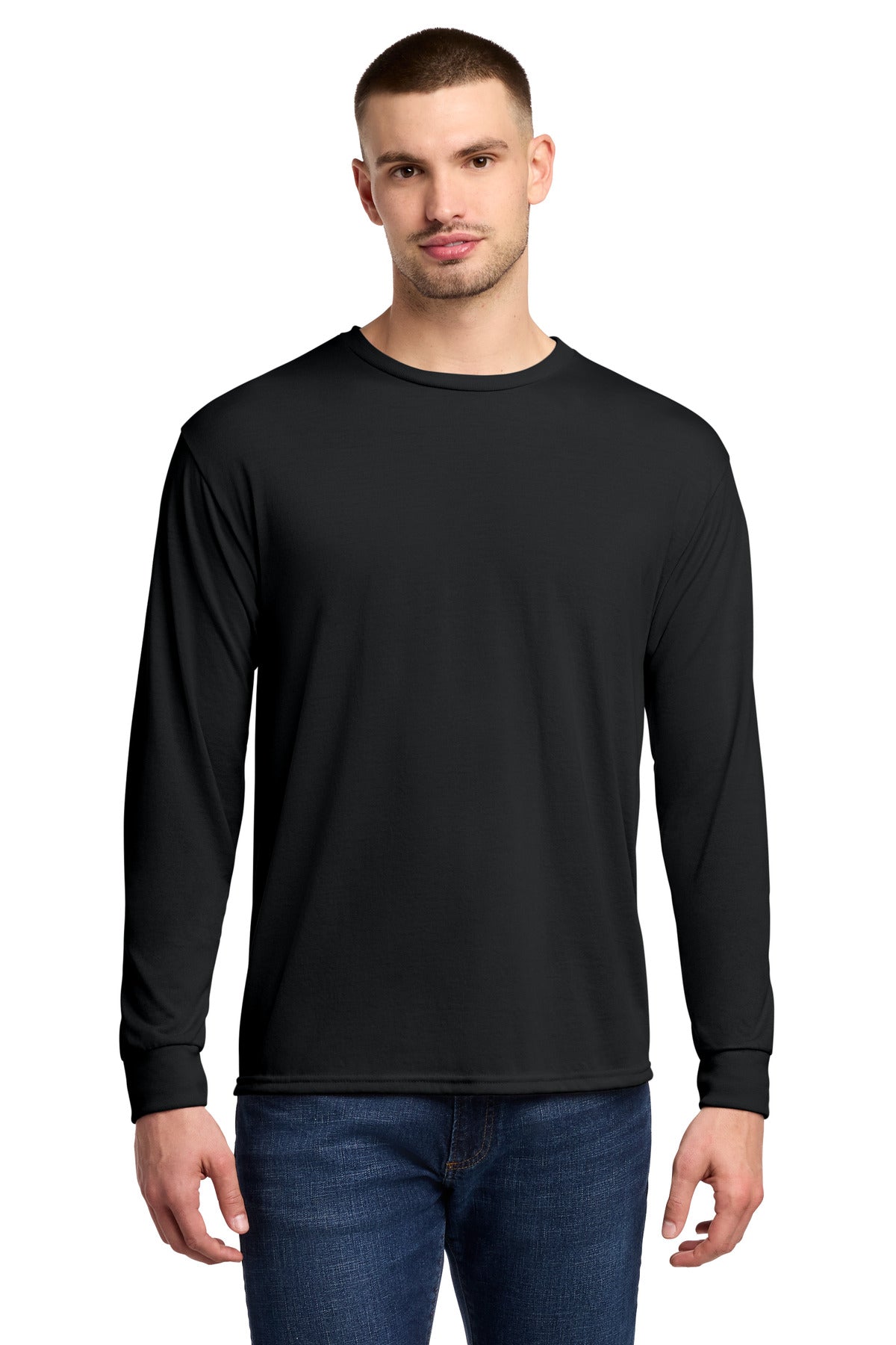 Jerzees?? Dri-Power?? 100% Polyester Long Sleeve T-Shirt 21LS