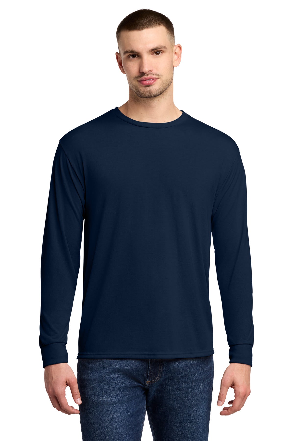 Jerzees?? Dri-Power?? 100% Polyester Long Sleeve T-Shirt 21LS