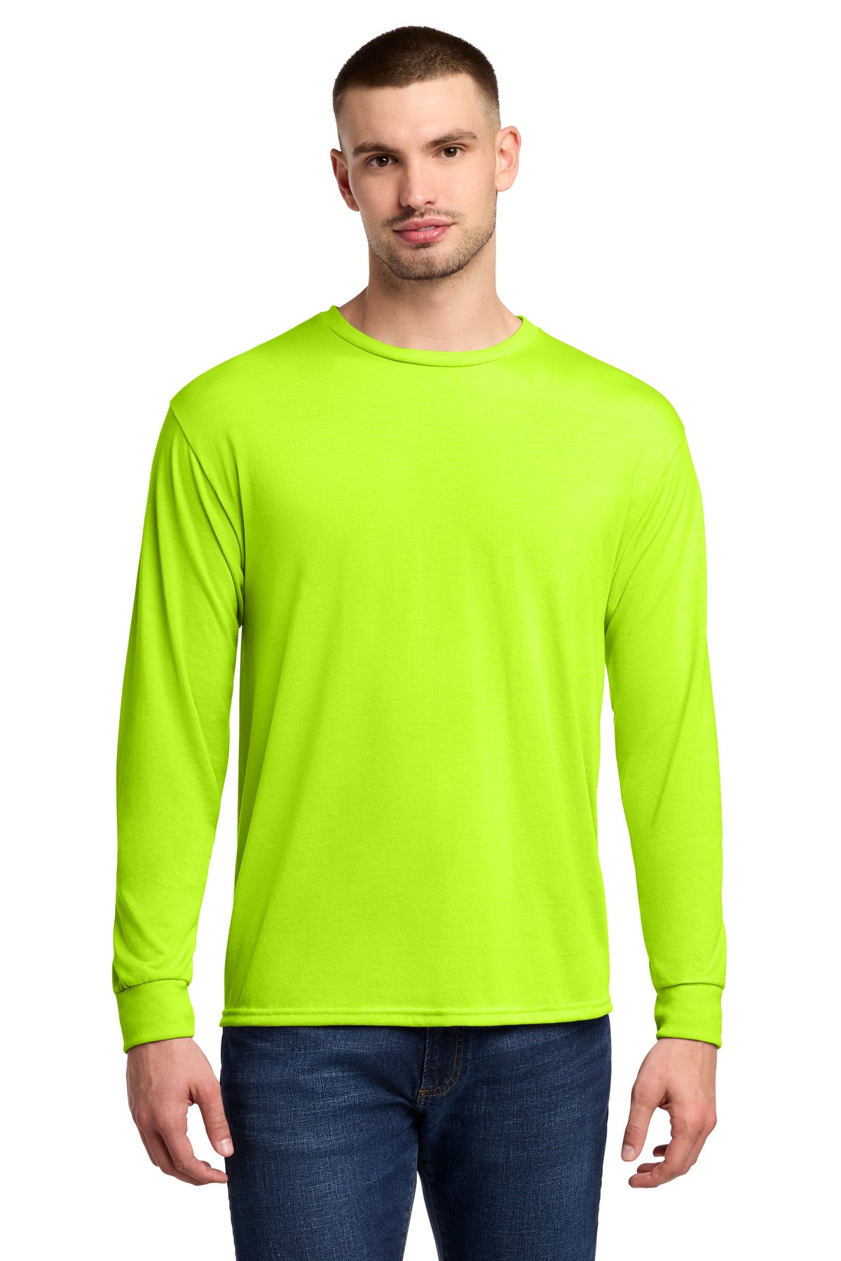 Jerzees?? Dri-Power?? 100% Polyester Long Sleeve T-Shirt 21LS