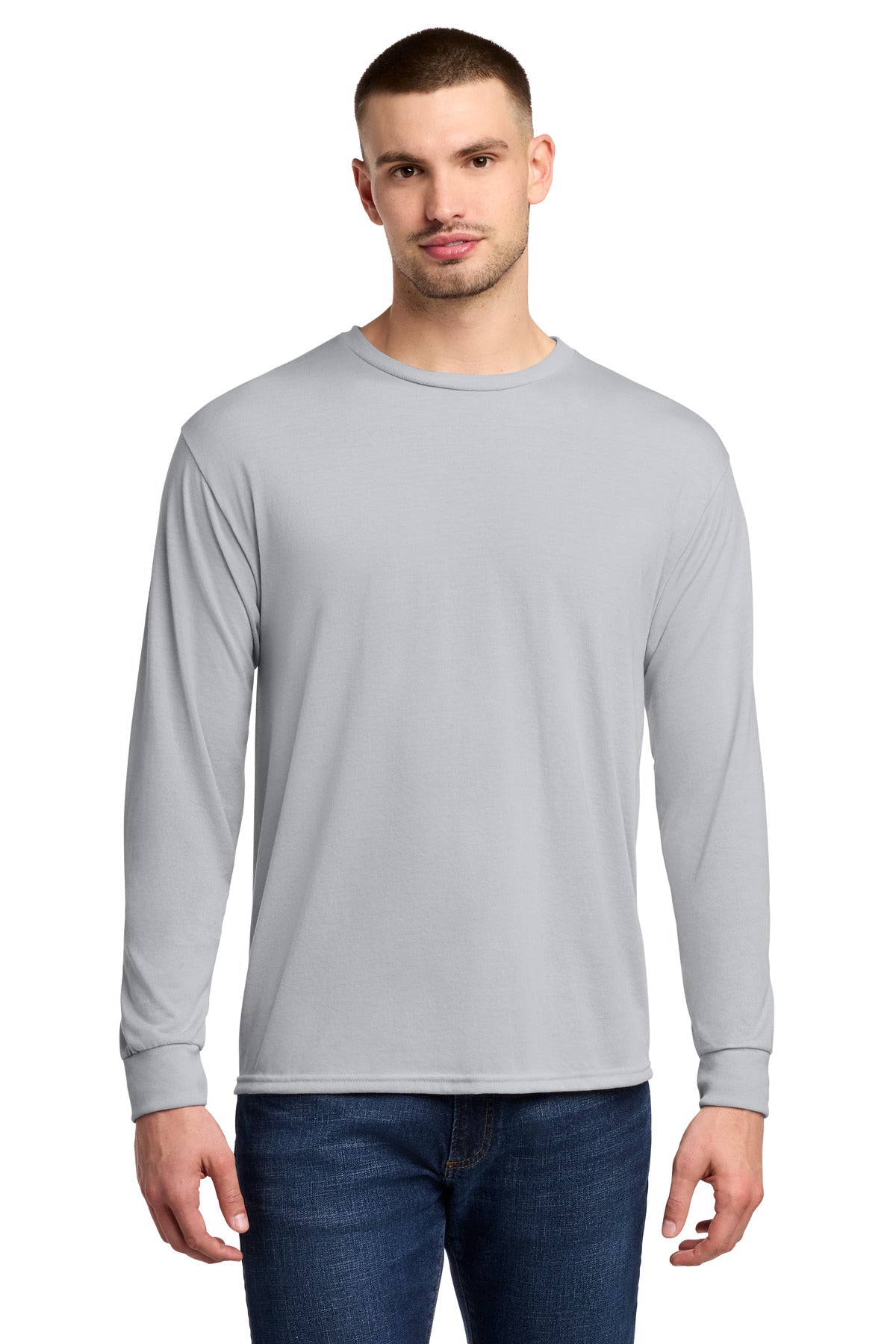Jerzees?? Dri-Power?? 100% Polyester Long Sleeve T-Shirt 21LS