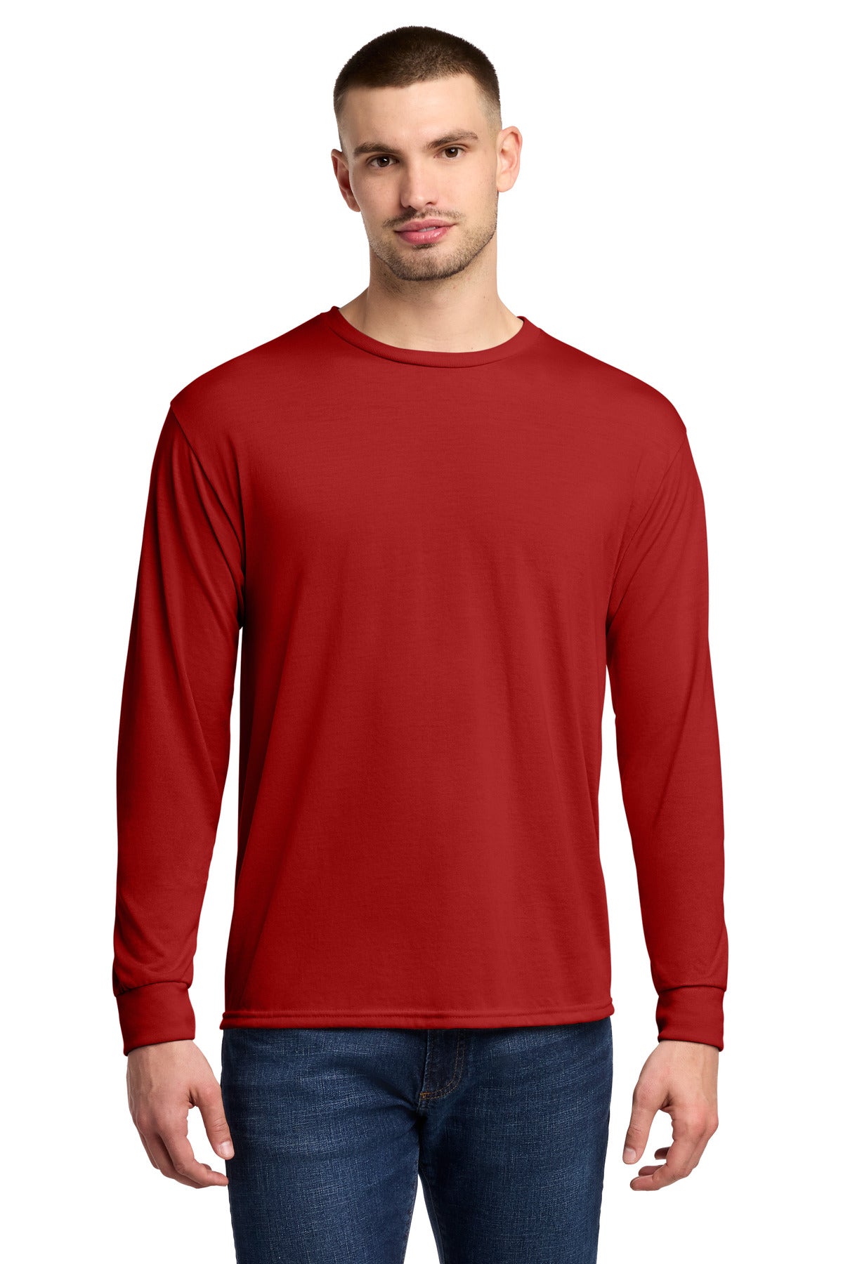 Jerzees?? Dri-Power?? 100% Polyester Long Sleeve T-Shirt 21LS