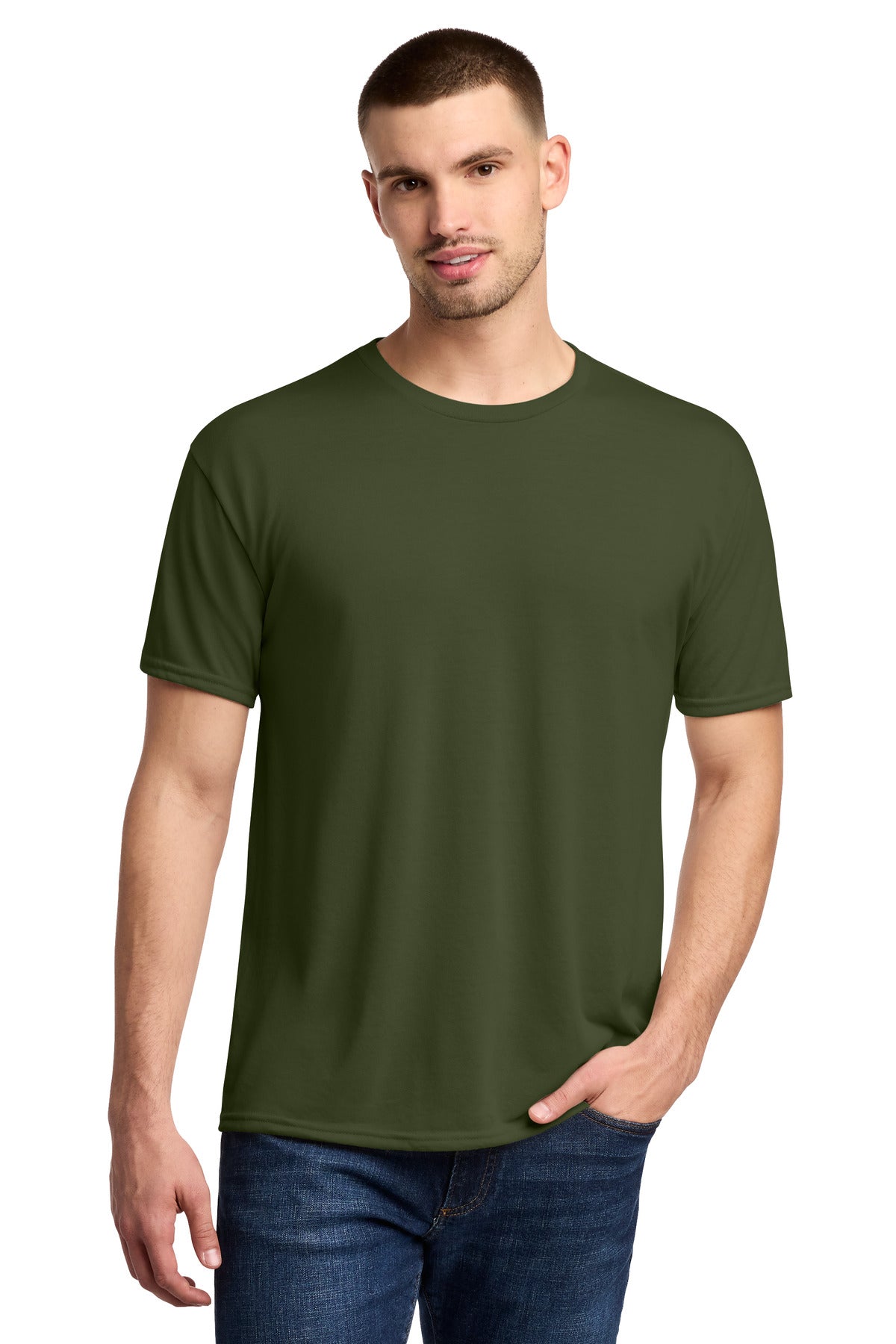 Jerzees?? Dri-Power?? 100% Polyester T-Shirt. 21M