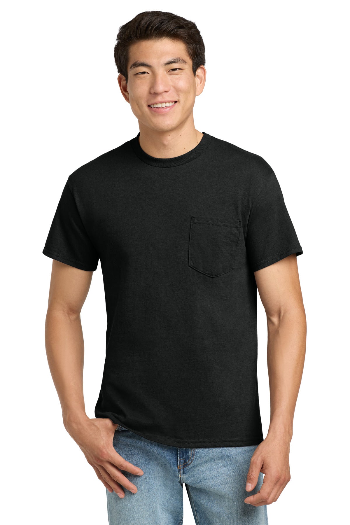 Gildan?? - Ultra Cotton?? 100% US Cotton T-Shirt with Pocket.  2300