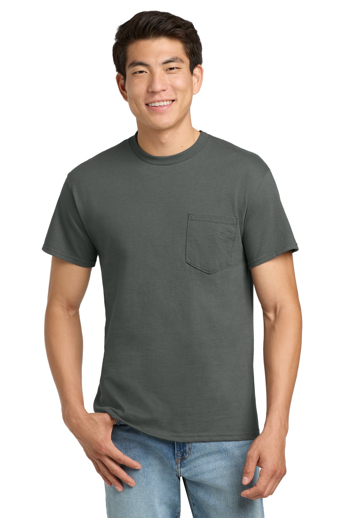 Gildan?? - Ultra Cotton?? 100% US Cotton T-Shirt with Pocket.  2300