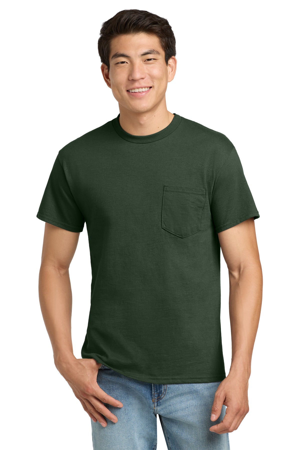 Gildan?? - Ultra Cotton?? 100% US Cotton T-Shirt with Pocket.  2300