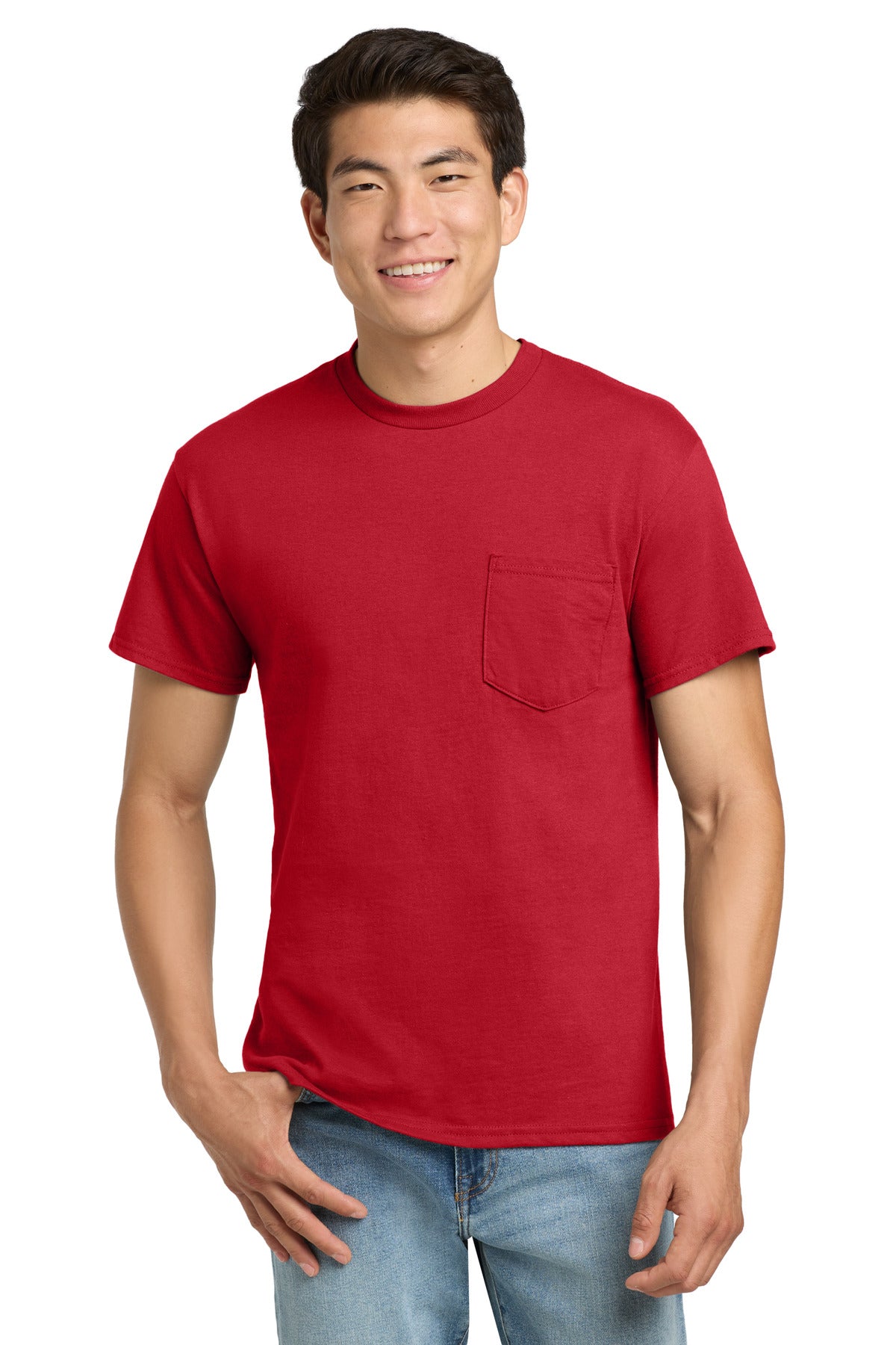 Gildan?? - Ultra Cotton?? 100% US Cotton T-Shirt with Pocket.  2300
