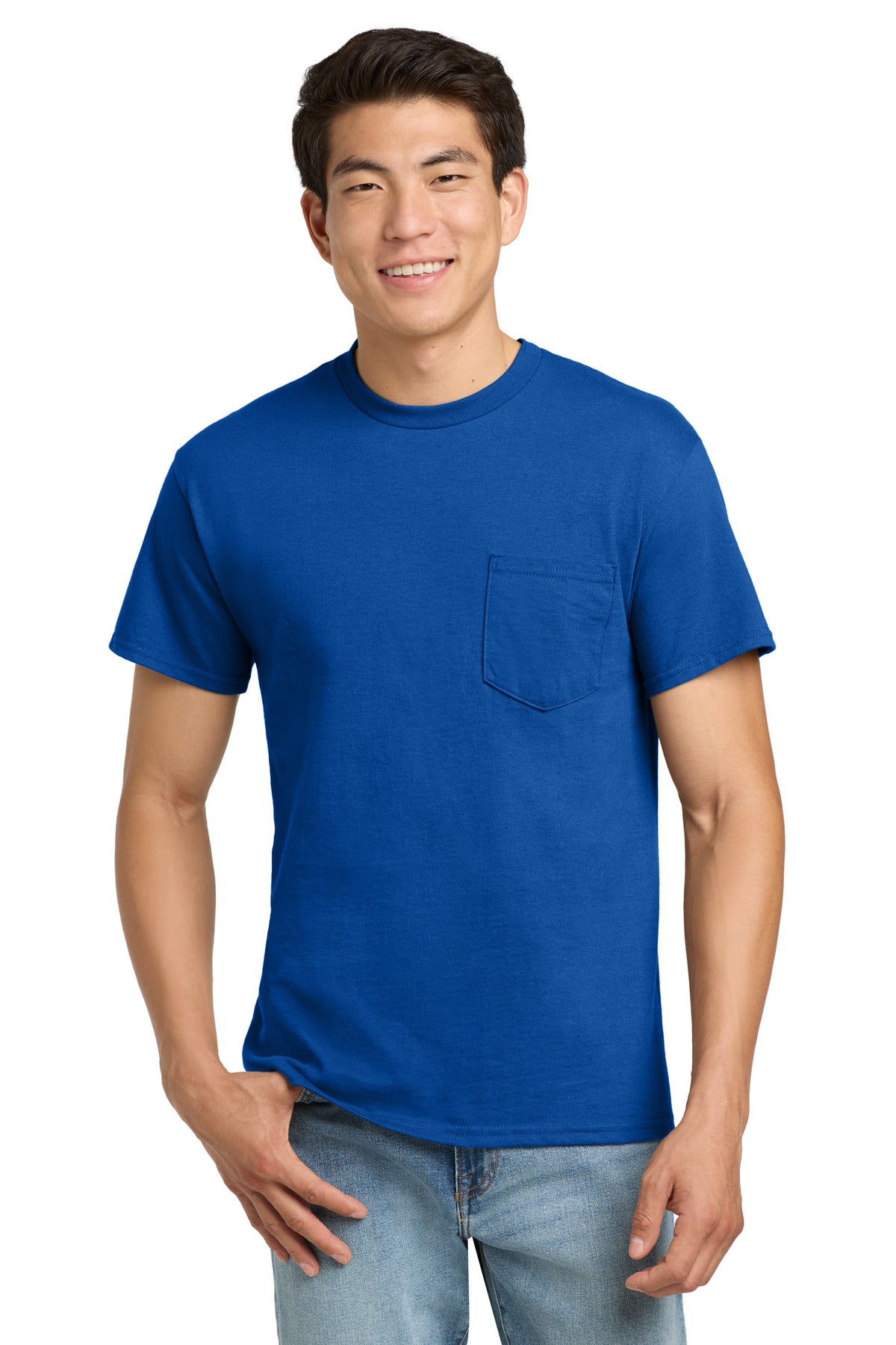 Gildan?? - Ultra Cotton?? 100% US Cotton T-Shirt with Pocket.  2300