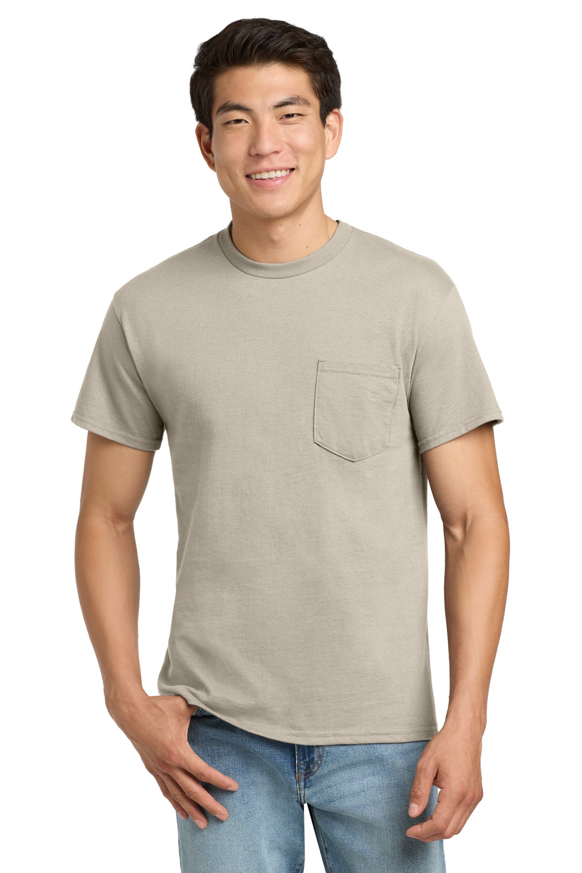 Gildan?? - Ultra Cotton?? 100% US Cotton T-Shirt with Pocket.  2300