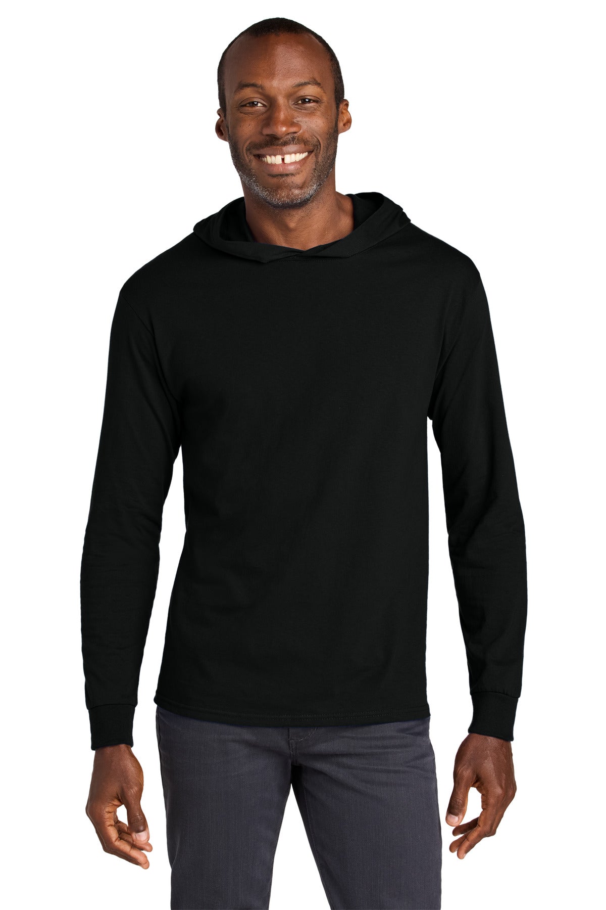 Jerzees ClassicsŸ?? Unisex Cotton Long Sleeve Hooded T-Shirt 363LH