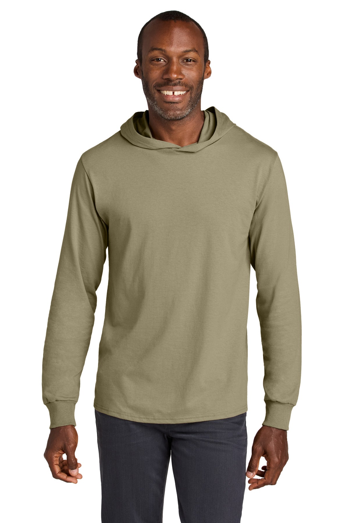 Jerzees ClassicsŸ?? Unisex Cotton Long Sleeve Hooded T-Shirt 363LH