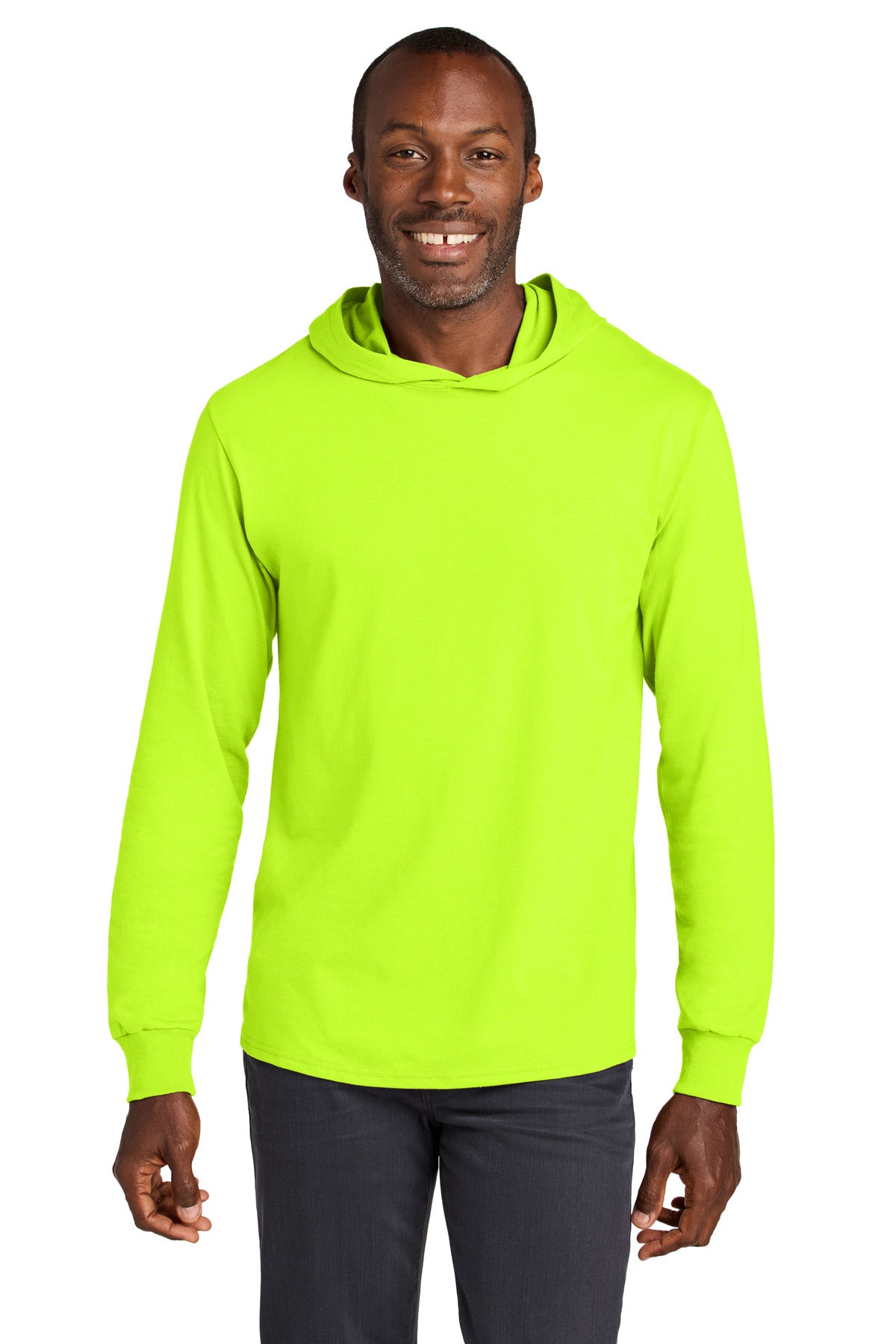 Jerzees ClassicsŸ?? Unisex Cotton Long Sleeve Hooded T-Shirt 363LH