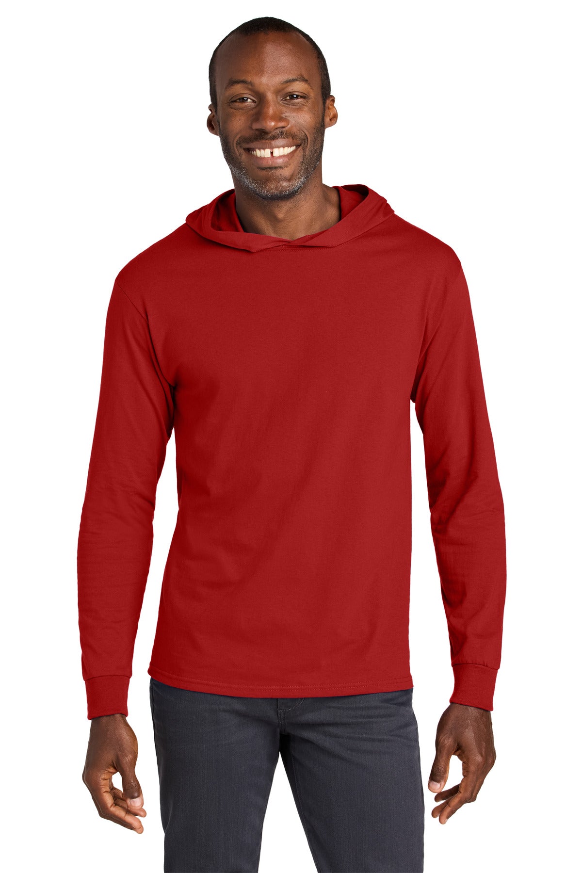 Jerzees ClassicsŸ?? Unisex Cotton Long Sleeve Hooded T-Shirt 363LH