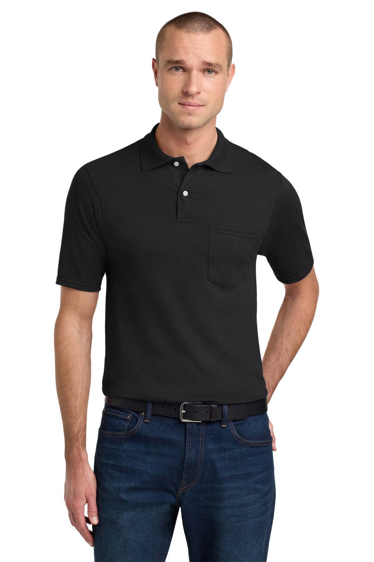 Jerzees?? Dri-Power?? Pocket Sport Shirt. 436MP