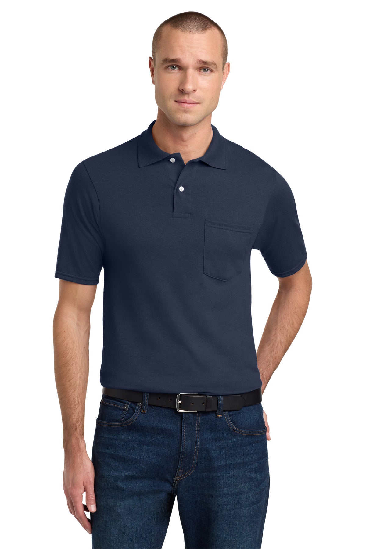 Jerzees?? Dri-Power?? Pocket Sport Shirt. 436MP