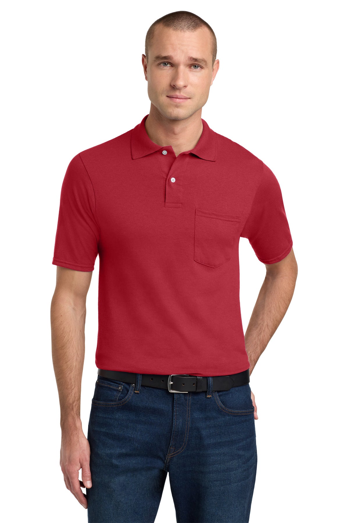 Jerzees?? Dri-Power?? Pocket Sport Shirt. 436MP