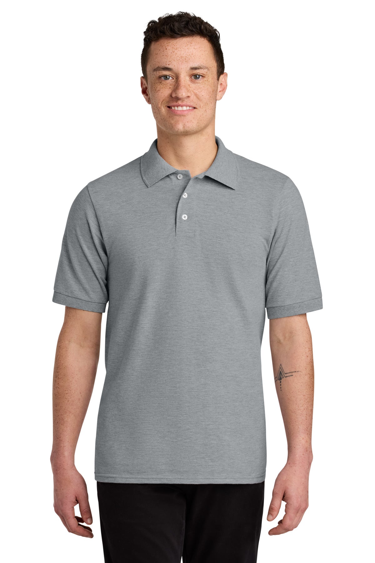 Jerzees?? Unisex Premium Ring Spun Cotton Pique Sport Shirt 443M
