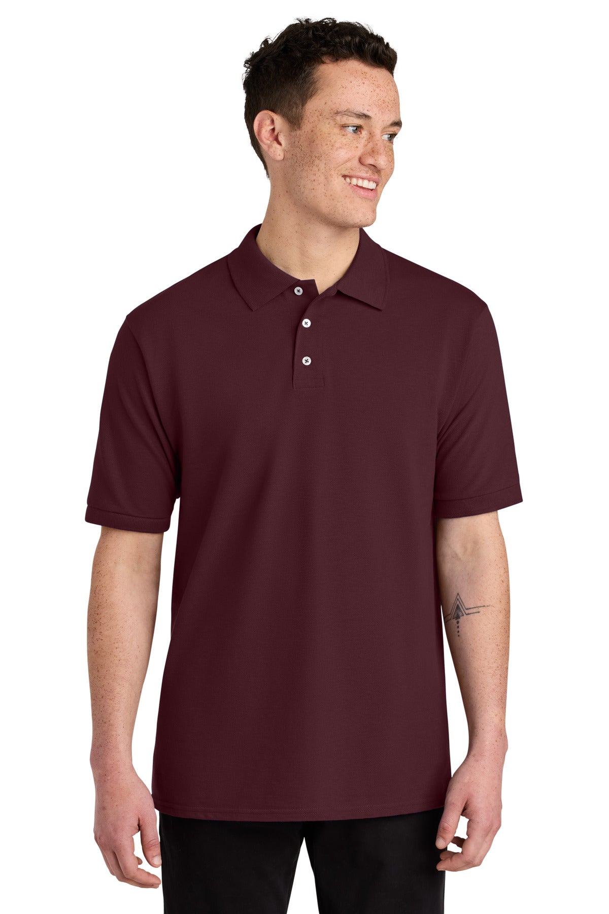 Jerzees?? Unisex Premium Ring Spun Cotton Pique Sport Shirt 443M