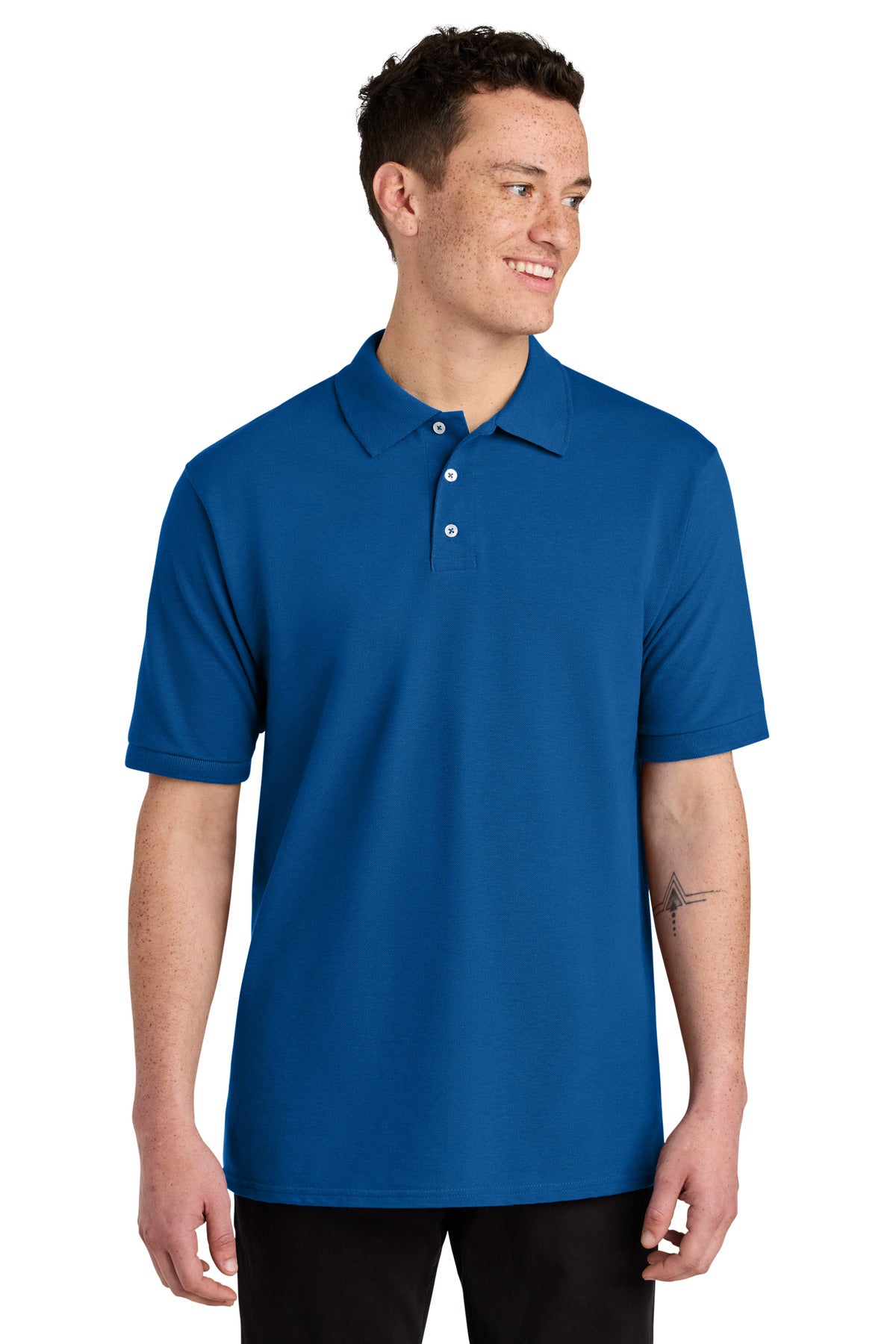 Jerzees?? Unisex Premium Ring Spun Cotton Pique Sport Shirt 443M