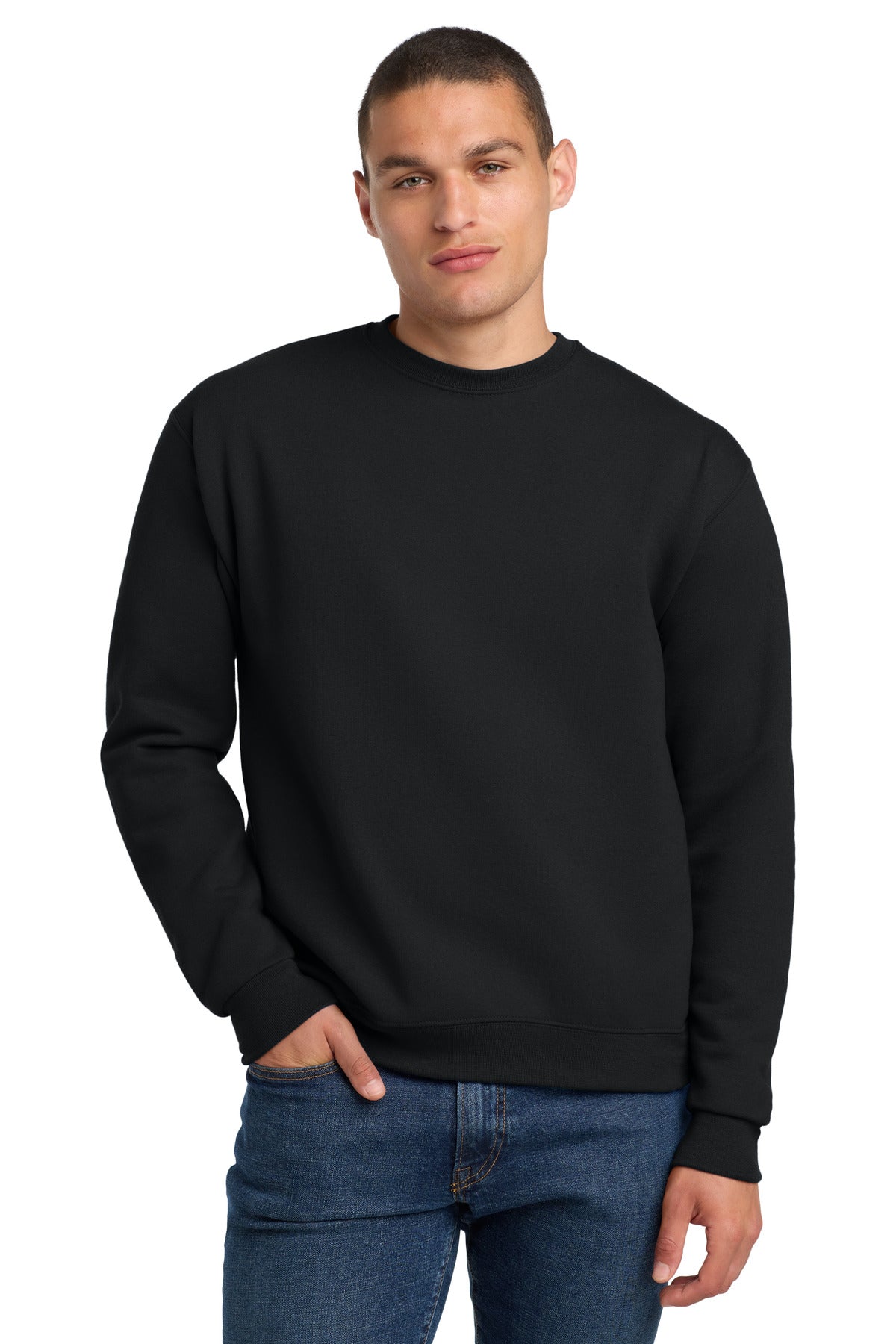 Jerzees?? Super Sweats?? NuBlend?? - Crewneck Sweatshirt.  4662M