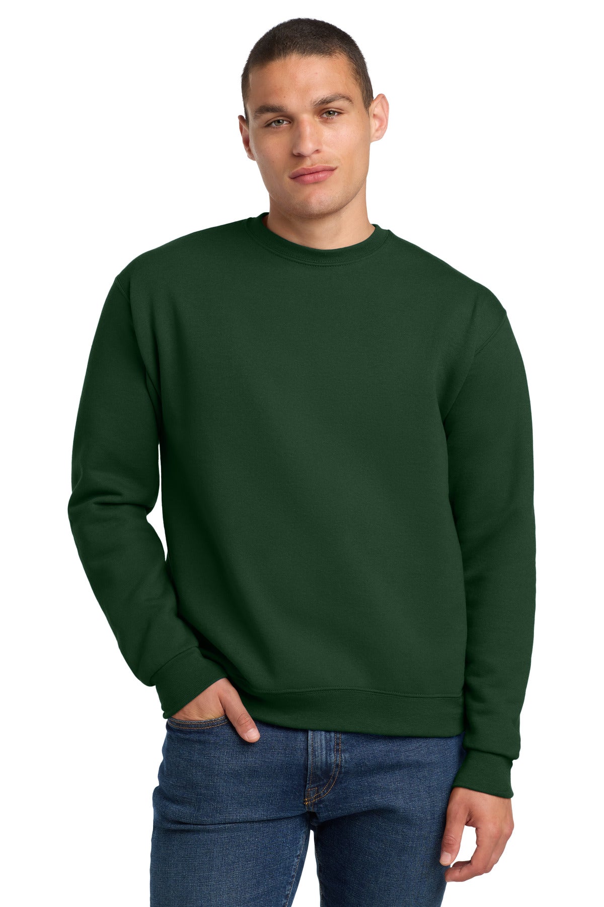Jerzees?? Super Sweats?? NuBlend?? - Crewneck Sweatshirt.  4662M