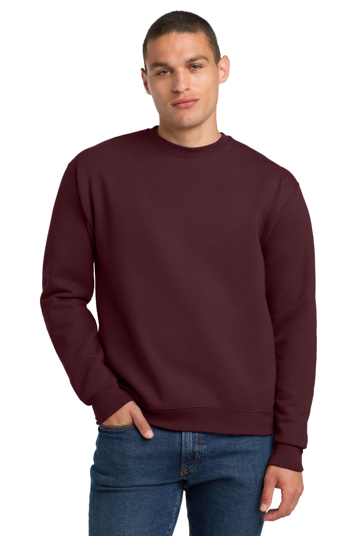 Jerzees?? Super Sweats?? NuBlend?? - Crewneck Sweatshirt.  4662M