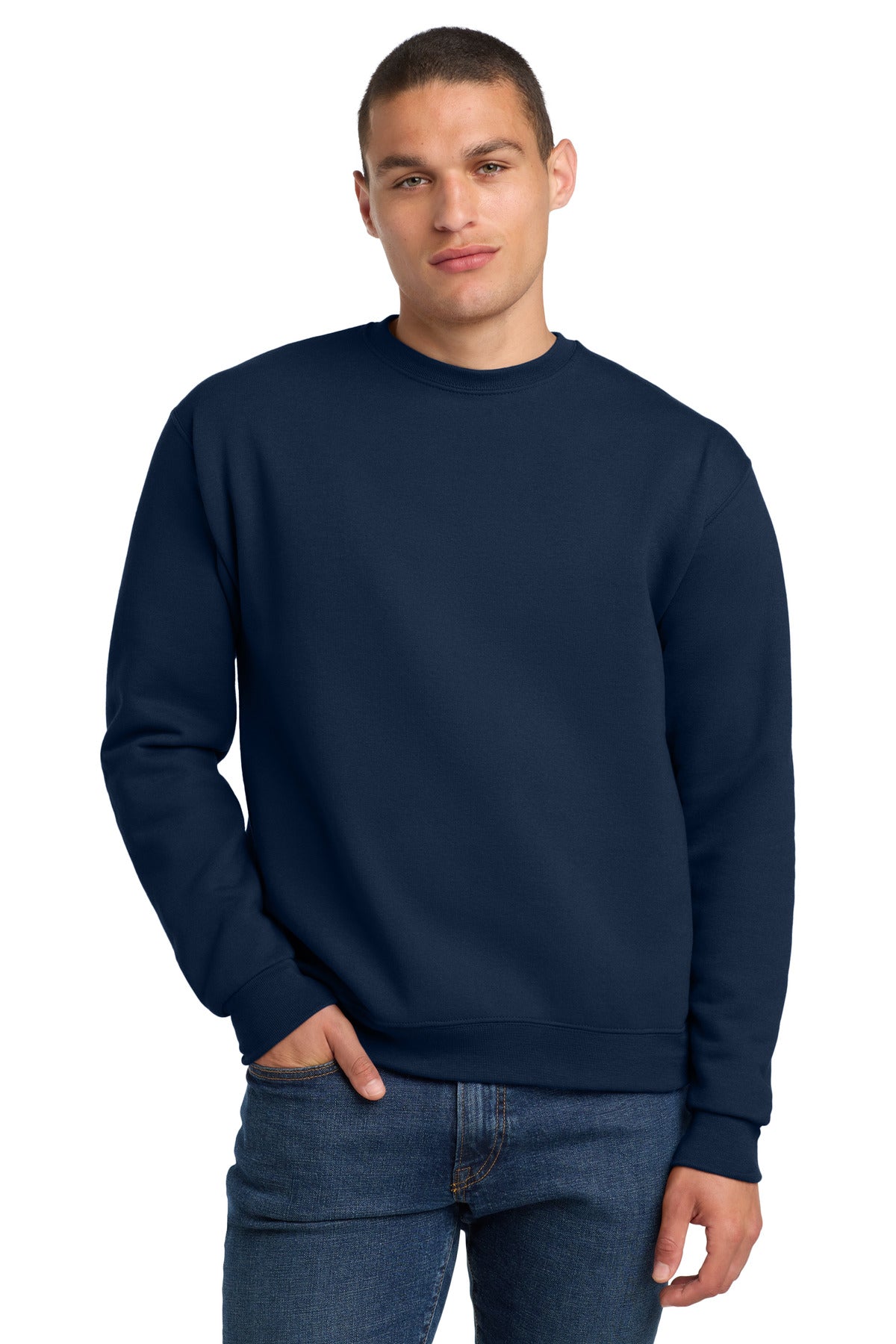 Jerzees?? Super Sweats?? NuBlend?? - Crewneck Sweatshirt.  4662M