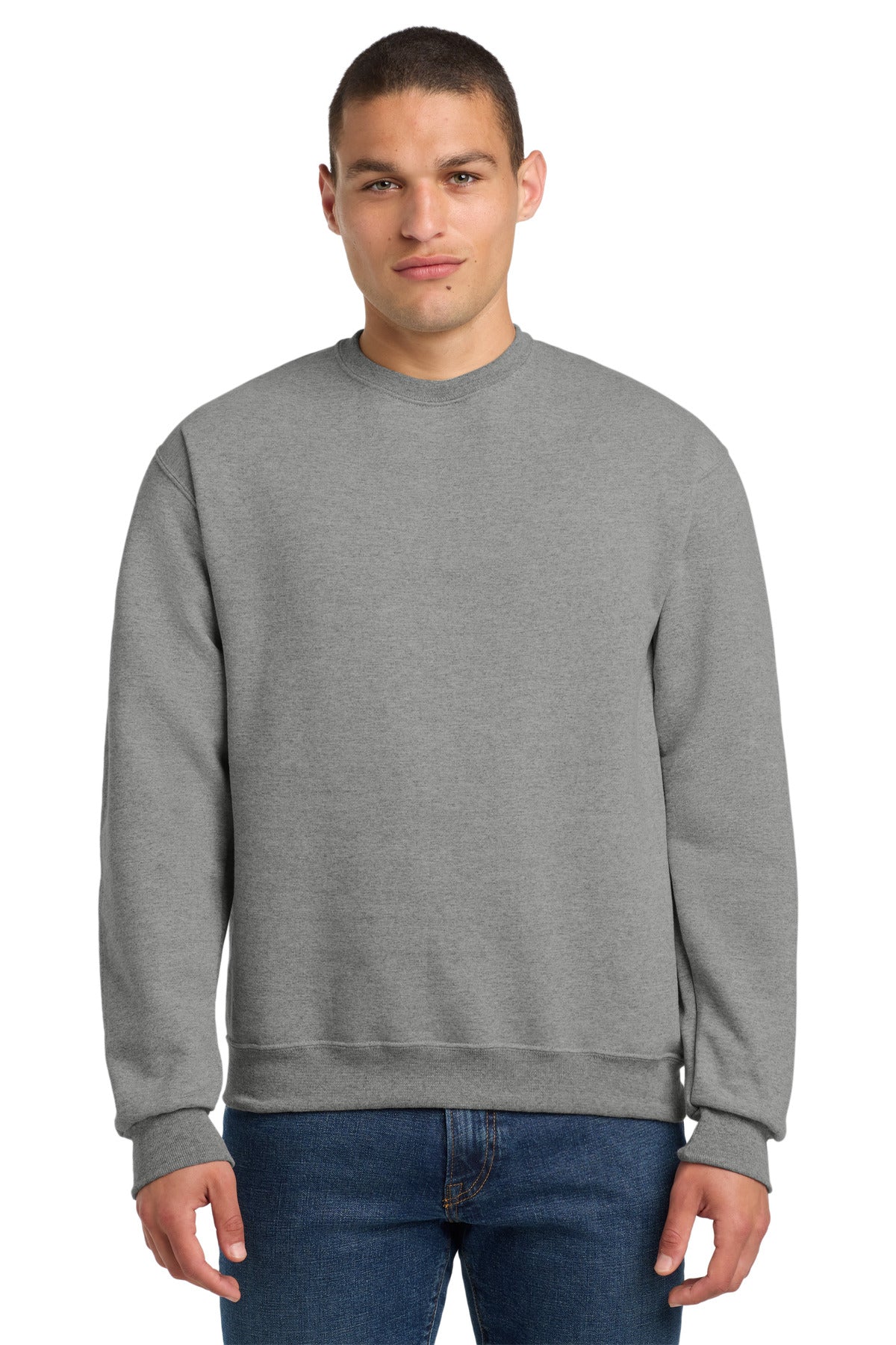 Jerzees?? Super Sweats?? NuBlend?? - Crewneck Sweatshirt.  4662M