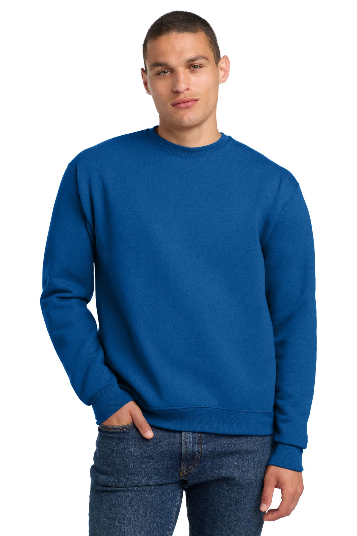 Jerzees?? Super Sweats?? NuBlend?? - Crewneck Sweatshirt.  4662M
