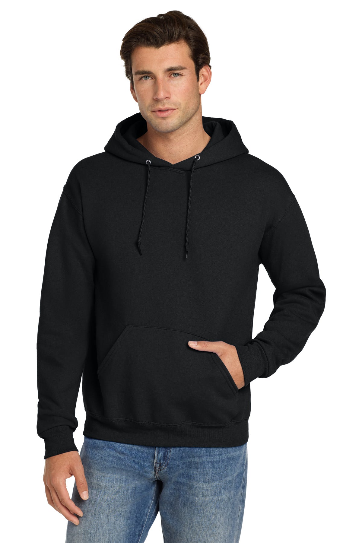 Jerzees?? Super Sweats?? NuBlend?? - Pullover Hooded Sweatshirt.  4997M