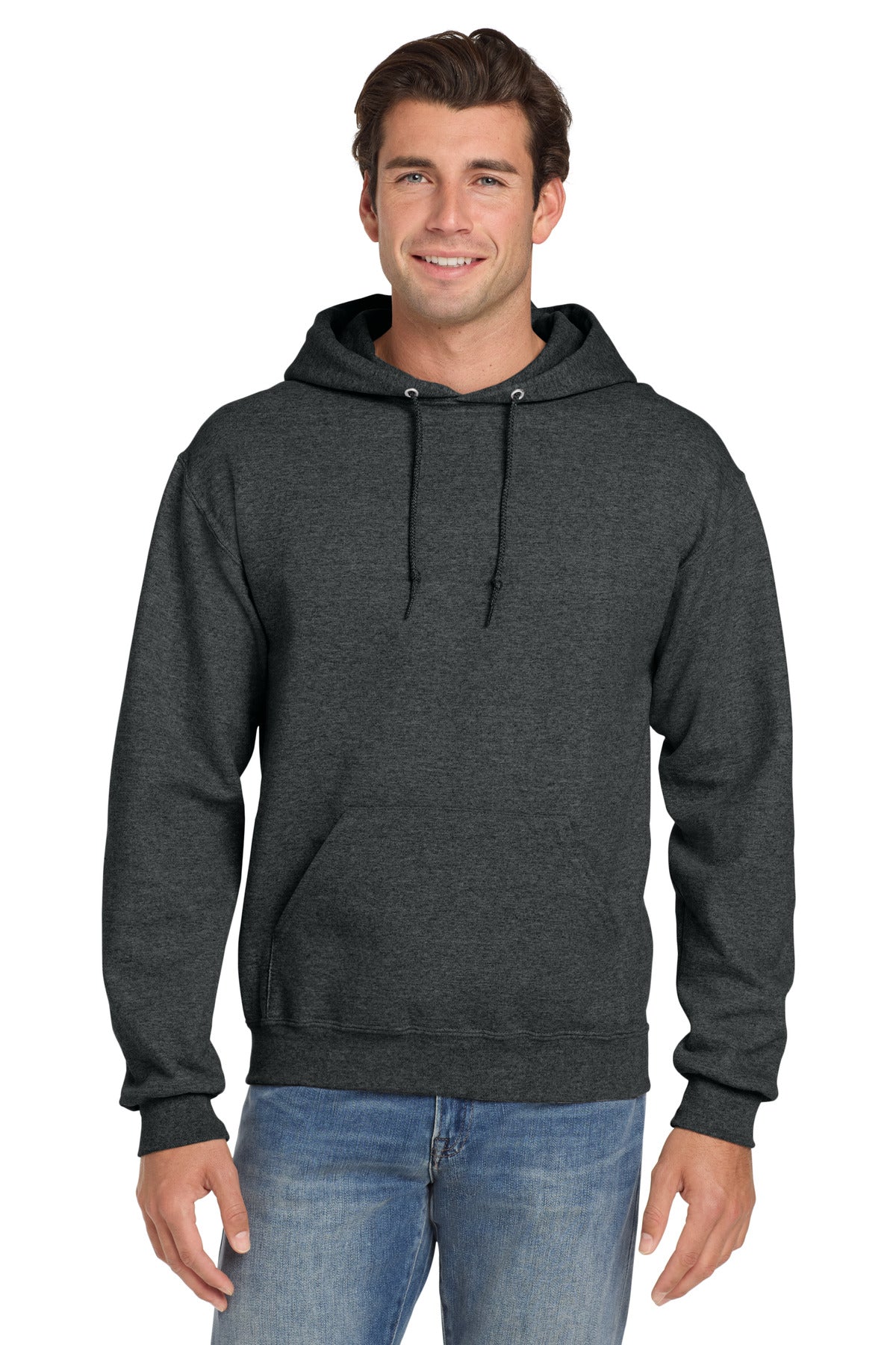 Jerzees?? Super Sweats?? NuBlend?? - Pullover Hooded Sweatshirt.  4997M