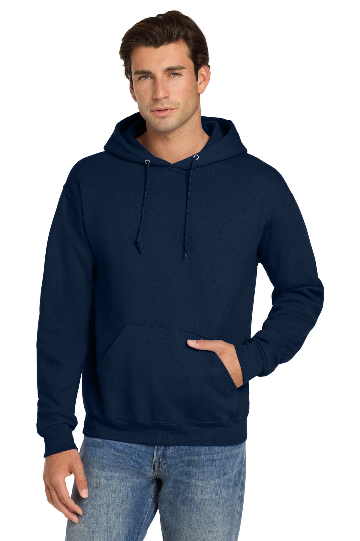 Jerzees?? Super Sweats?? NuBlend?? - Pullover Hooded Sweatshirt.  4997M