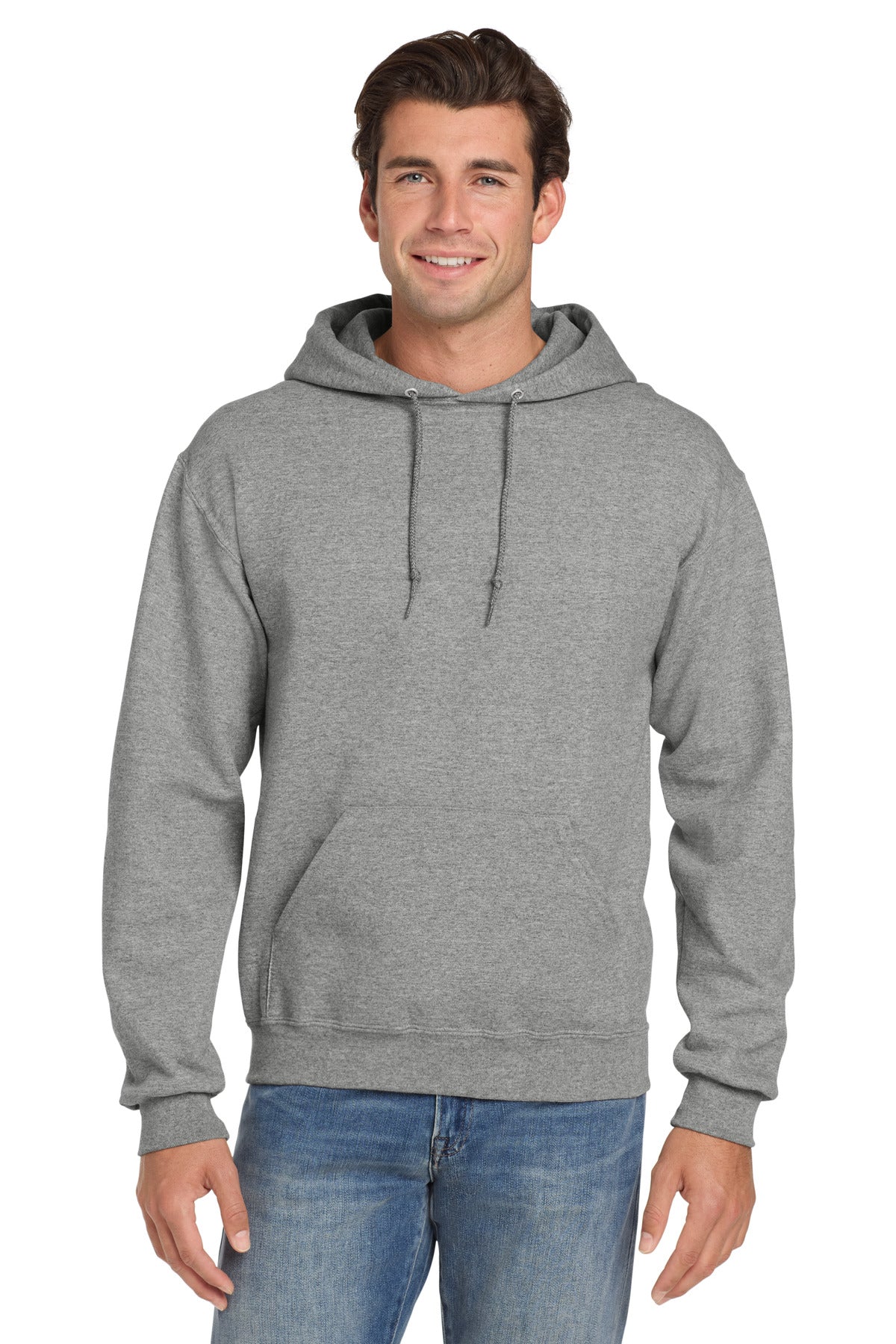 Jerzees?? Super Sweats?? NuBlend?? - Pullover Hooded Sweatshirt.  4997M