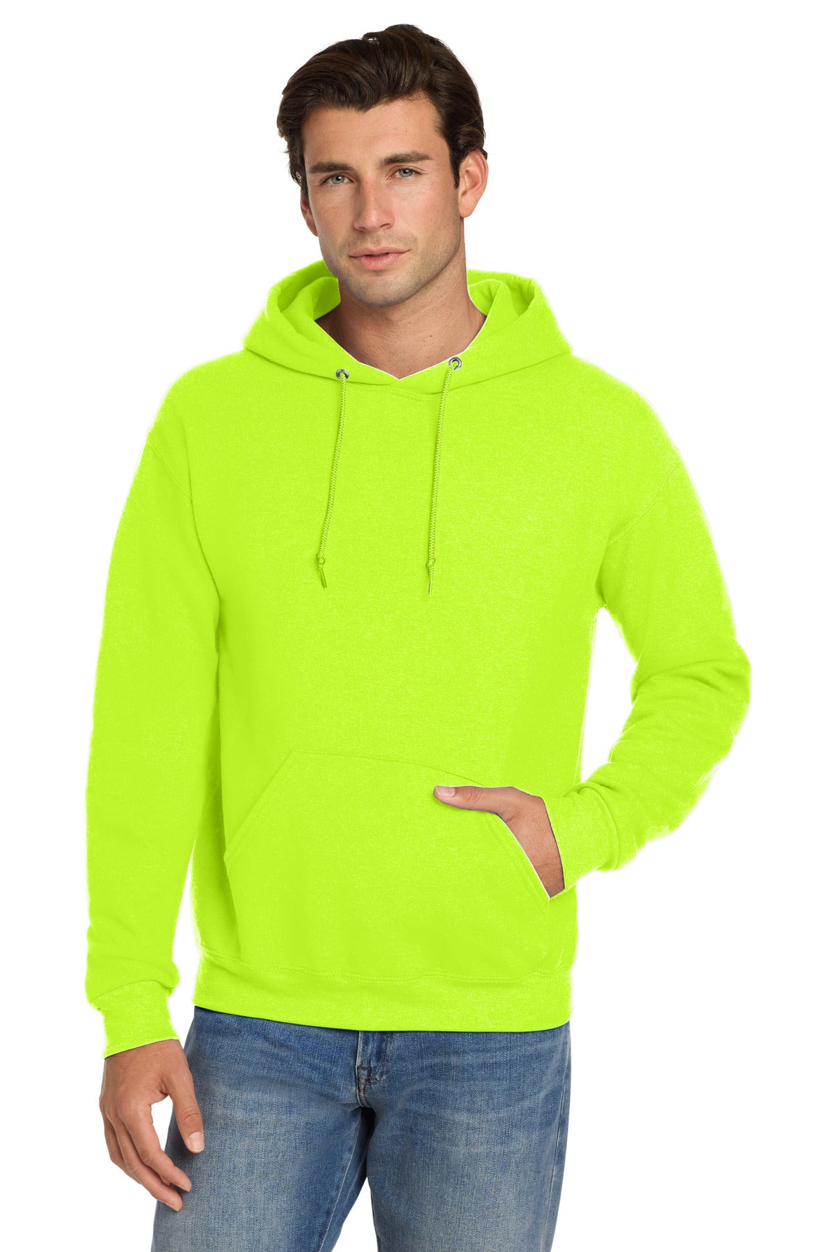 Jerzees?? Super Sweats?? NuBlend?? - Pullover Hooded Sweatshirt.  4997M