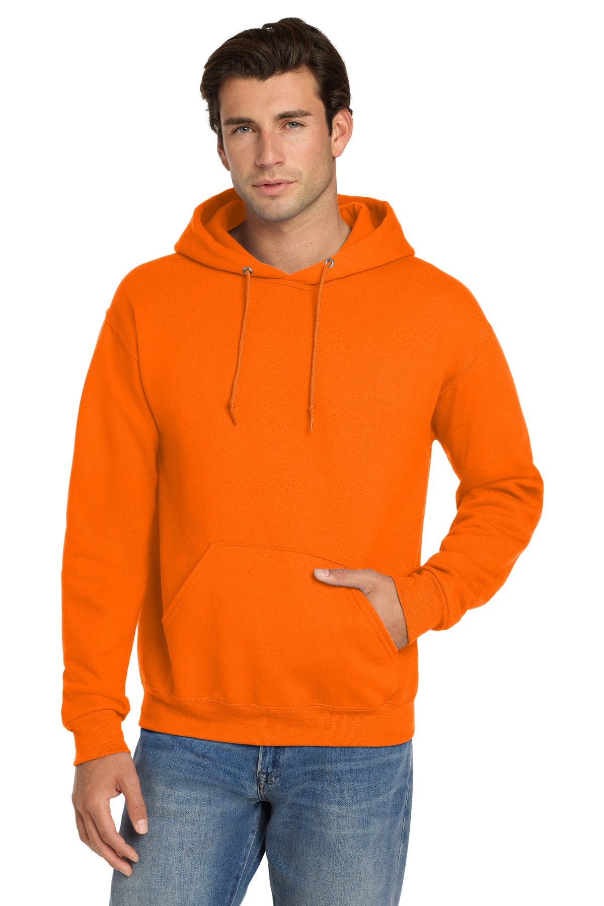 Jerzees?? Super Sweats?? NuBlend?? - Pullover Hooded Sweatshirt.  4997M