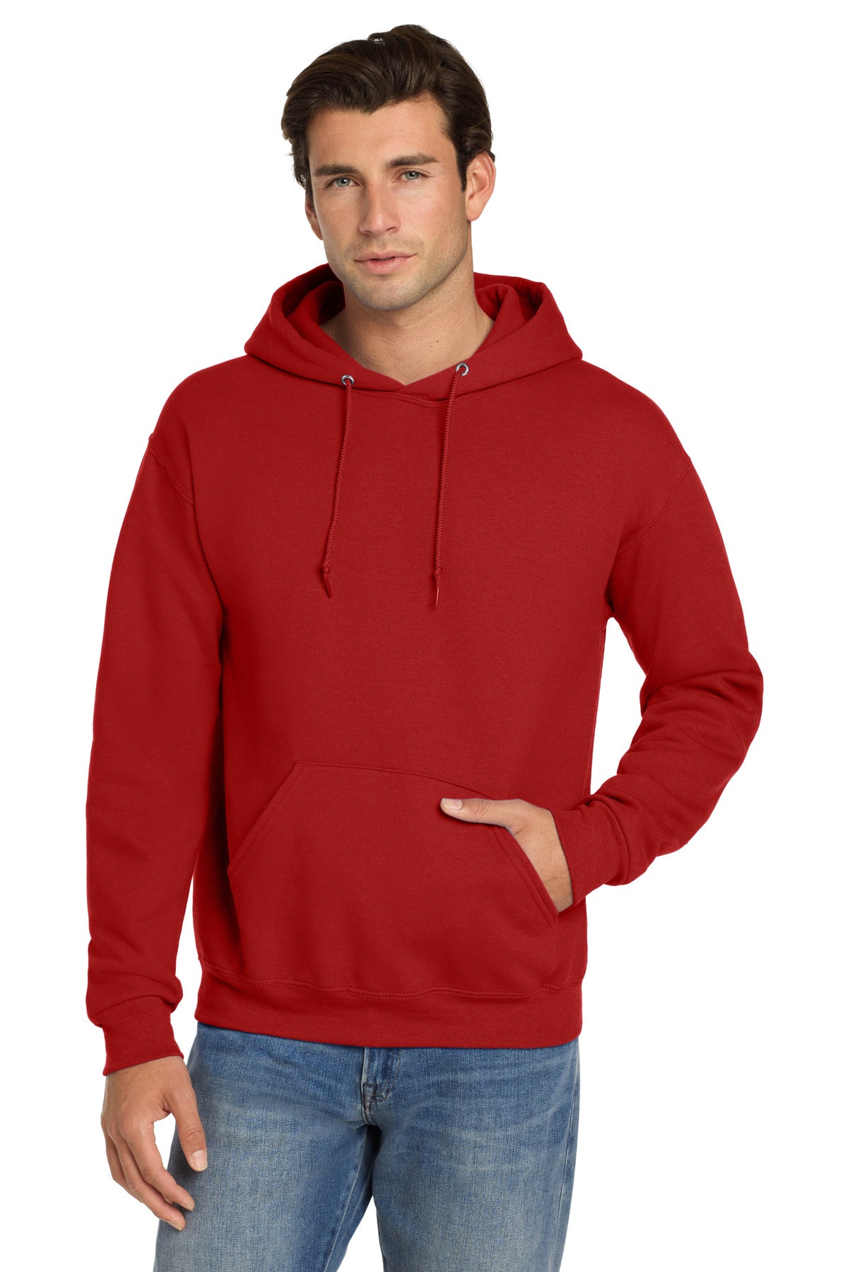 Jerzees?? Super Sweats?? NuBlend?? - Pullover Hooded Sweatshirt.  4997M